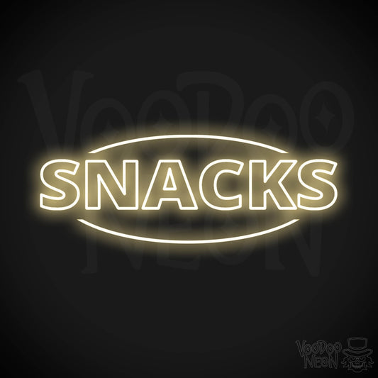 Snacks LED Neon - Warm White
