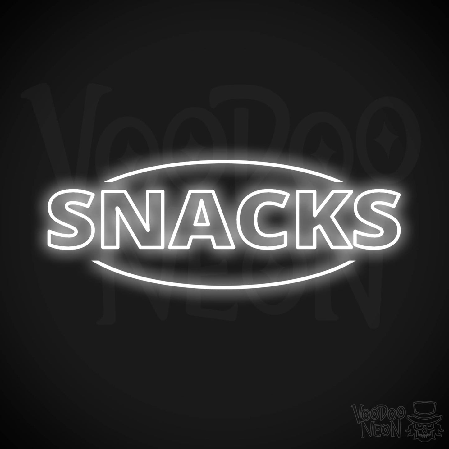 Snacks LED Neon - White