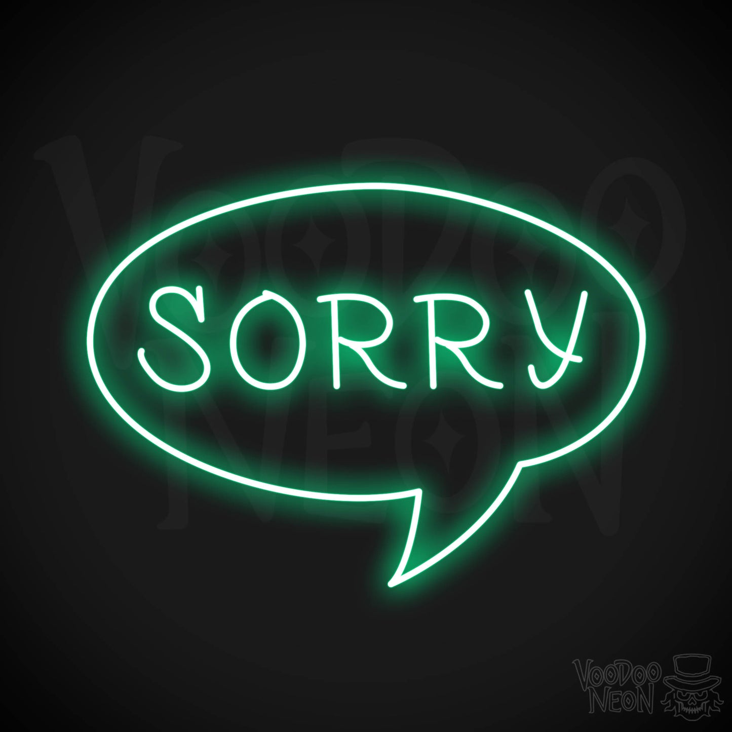 Sorry LED Neon - Green