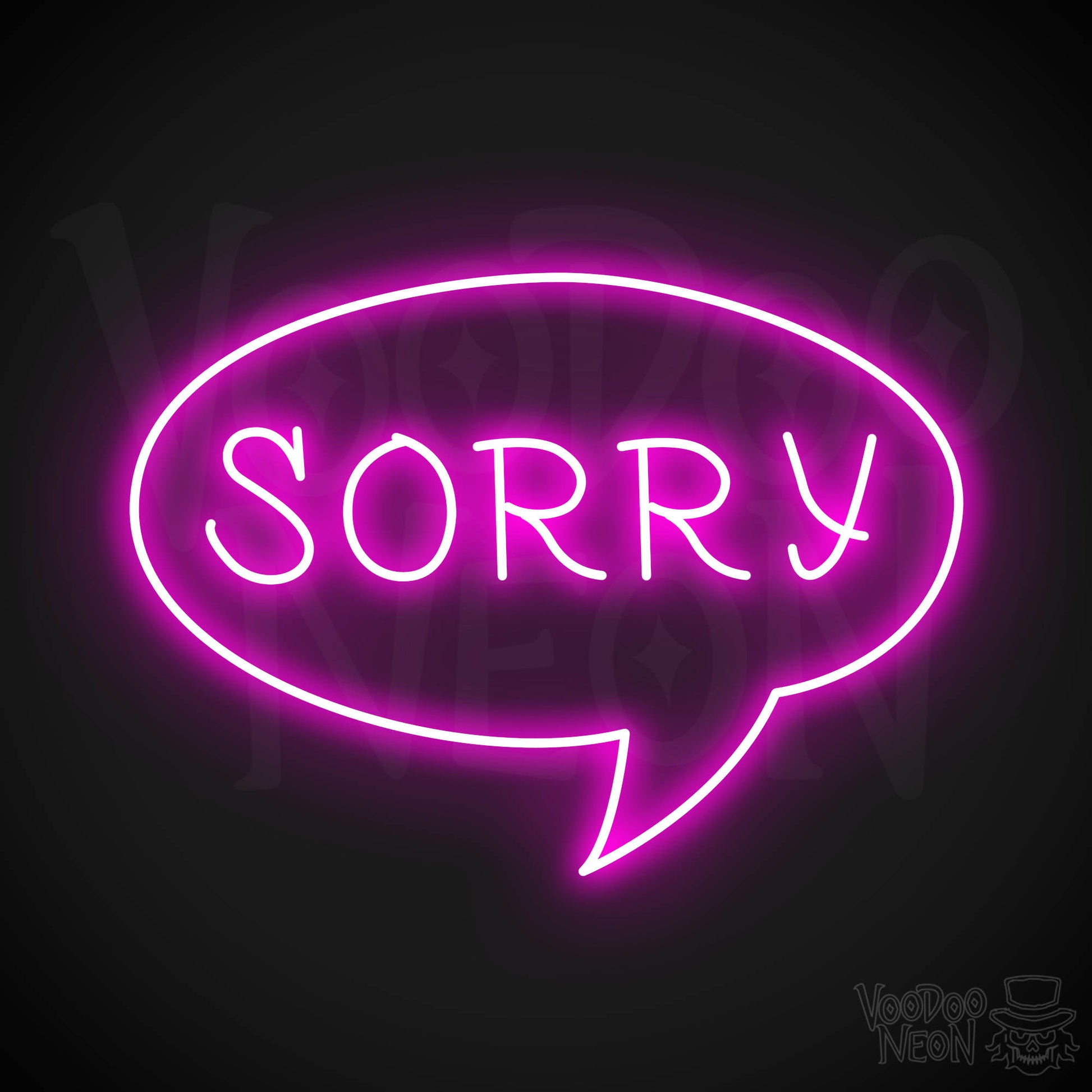 Sorry LED Neon - Pink