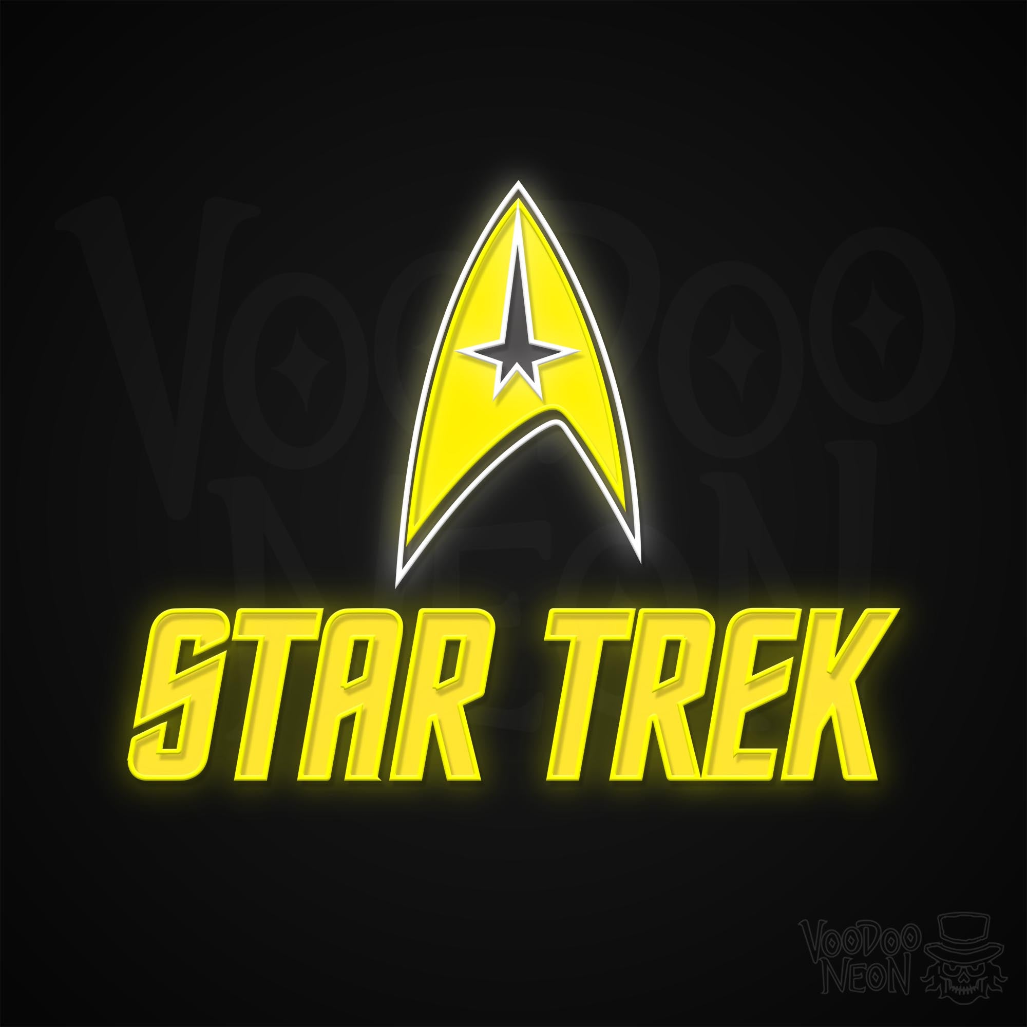 Star Trek neon sign - blackwall