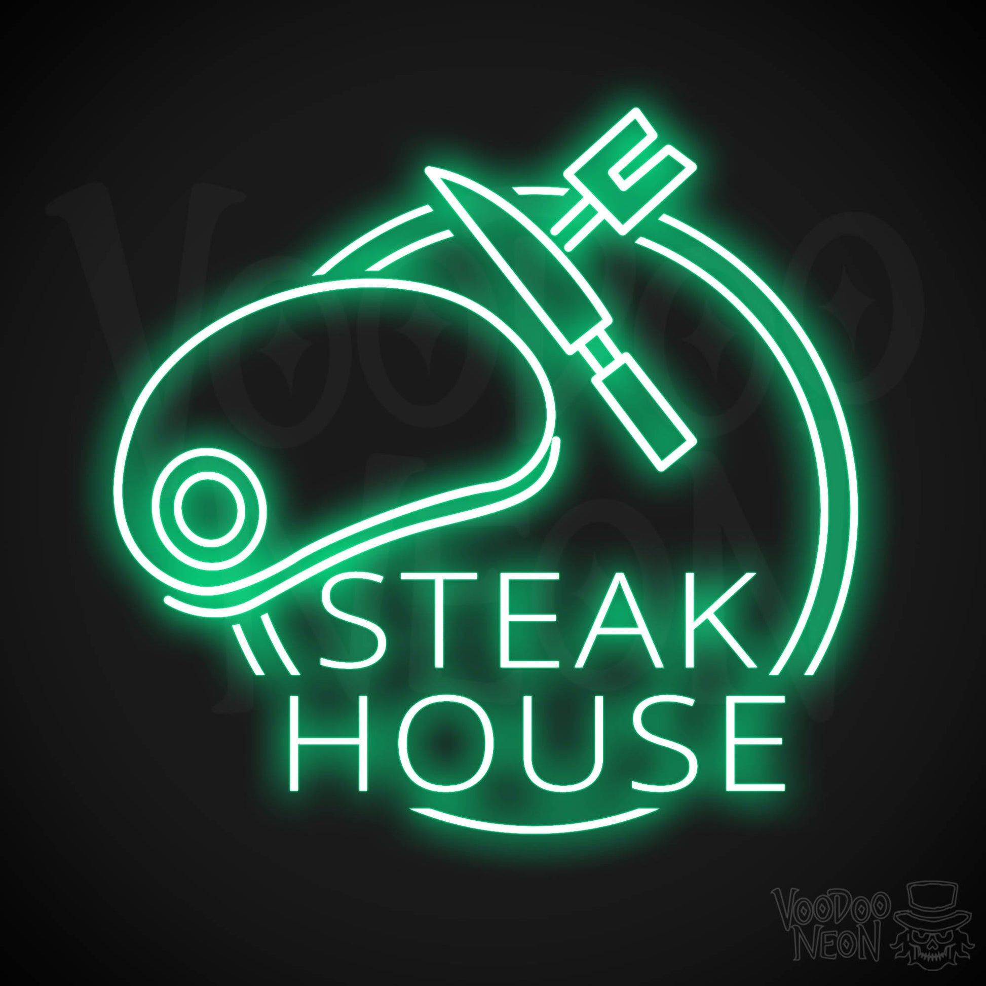 Steakhouse LED Neon - Green