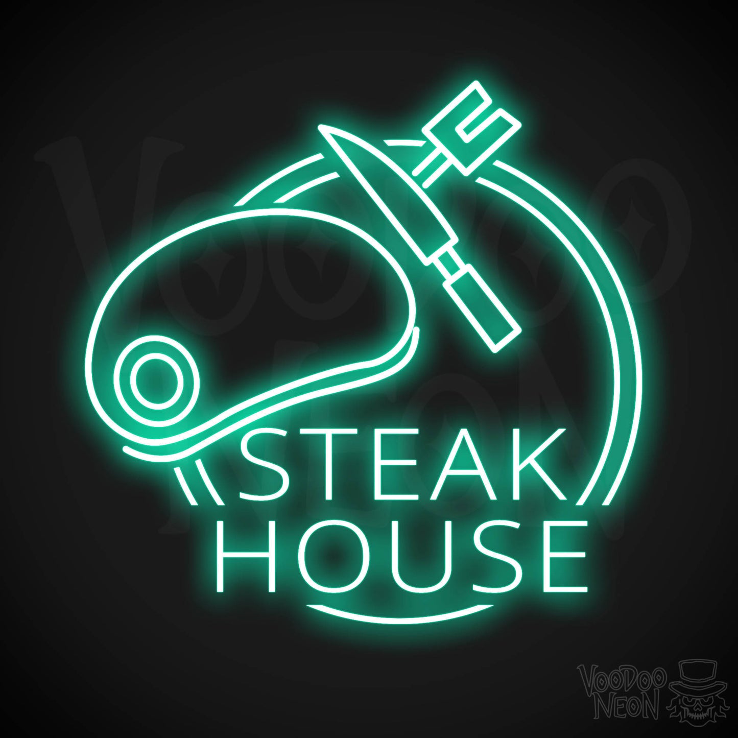Steakhouse LED Neon - Light Green