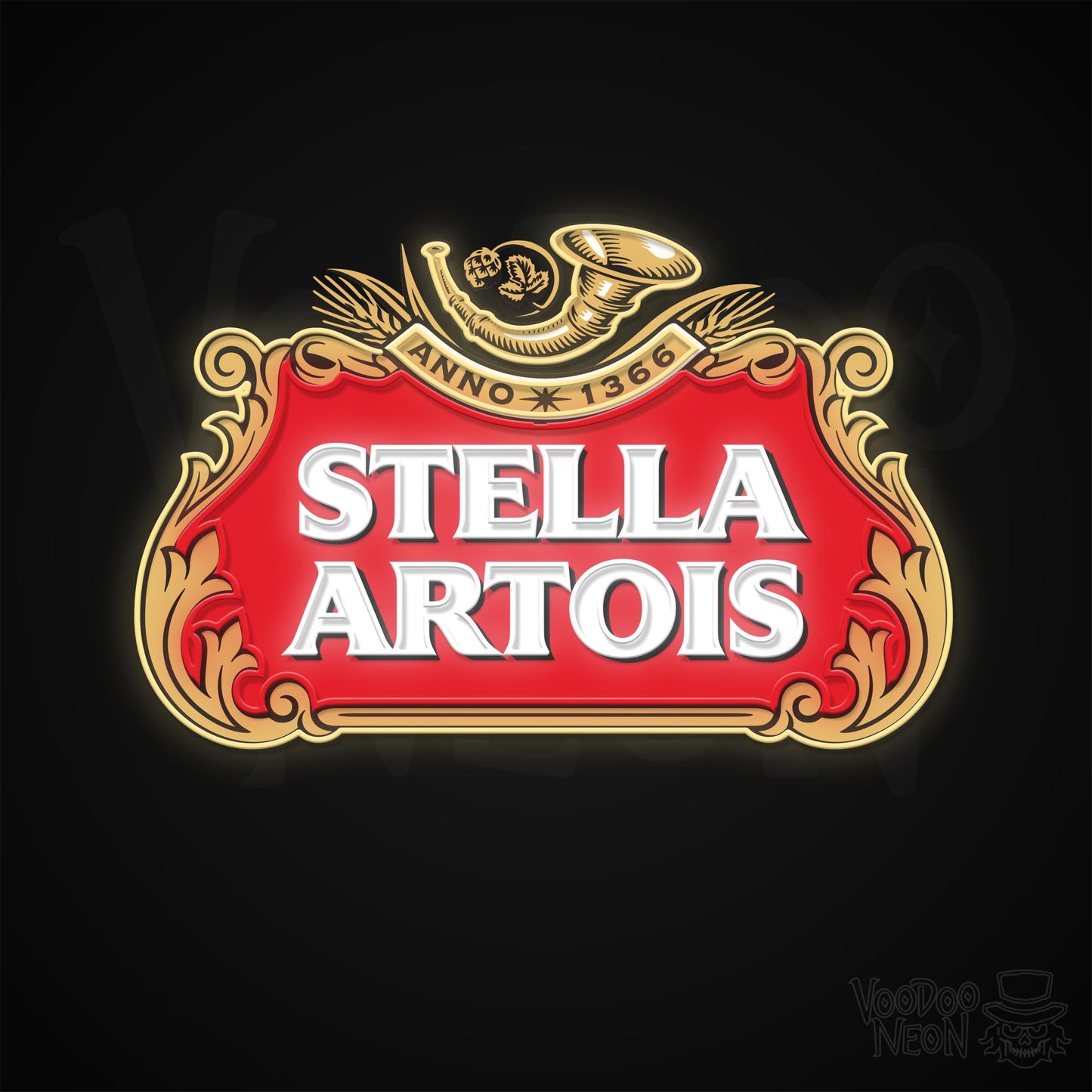 Stella Artois Neon Sign - Multi-Color - Blackwall