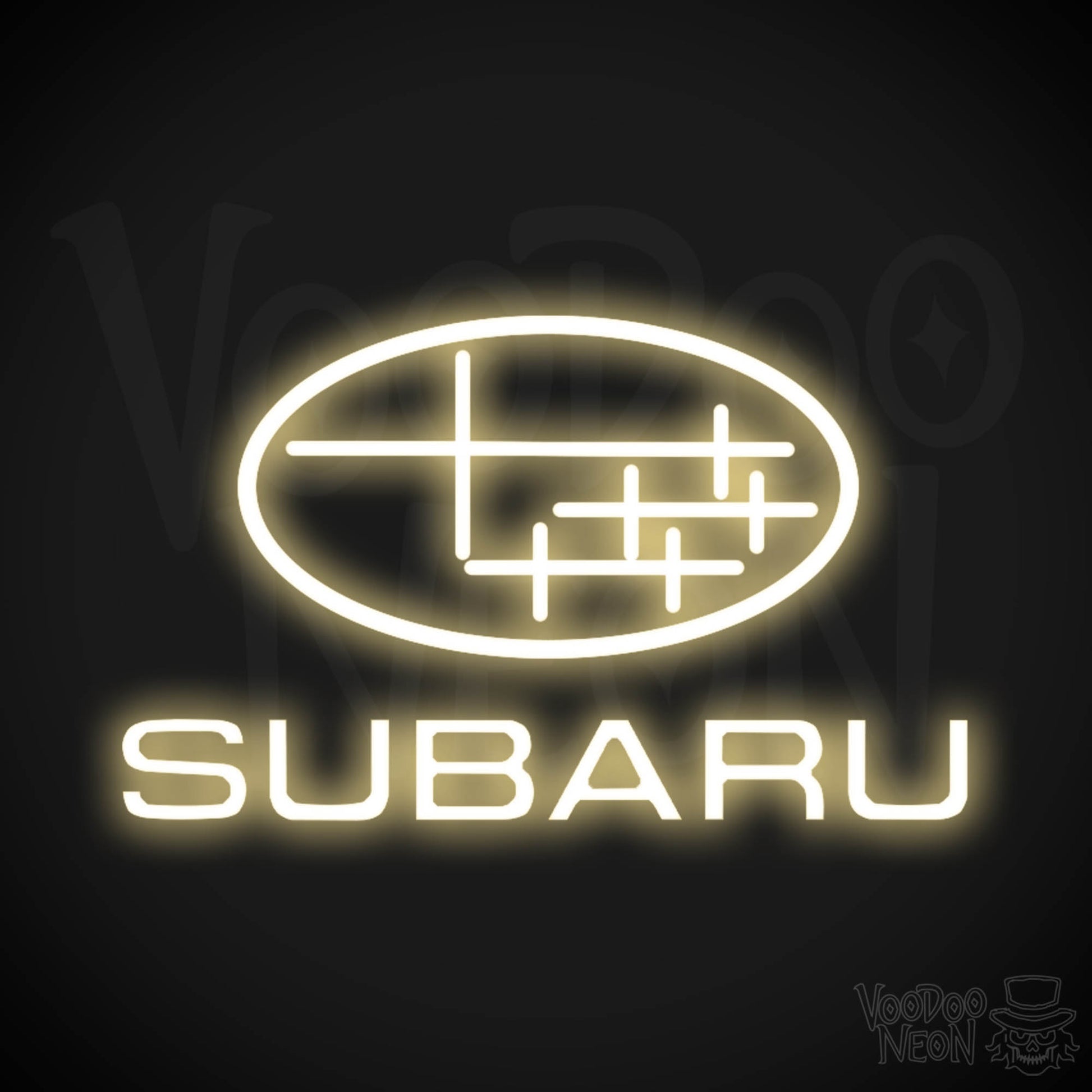 Subaru Neon Sign - Subaru Sign - Subaru Decor - Wall Art - Color Warm White