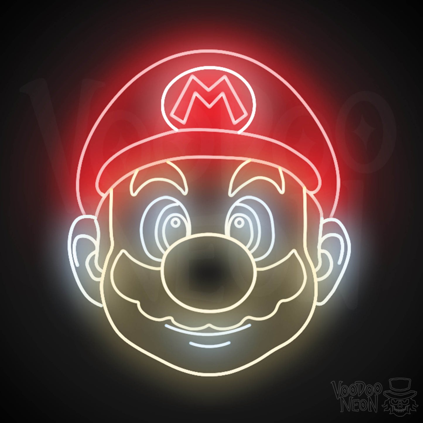 Super Mario Neon Sign