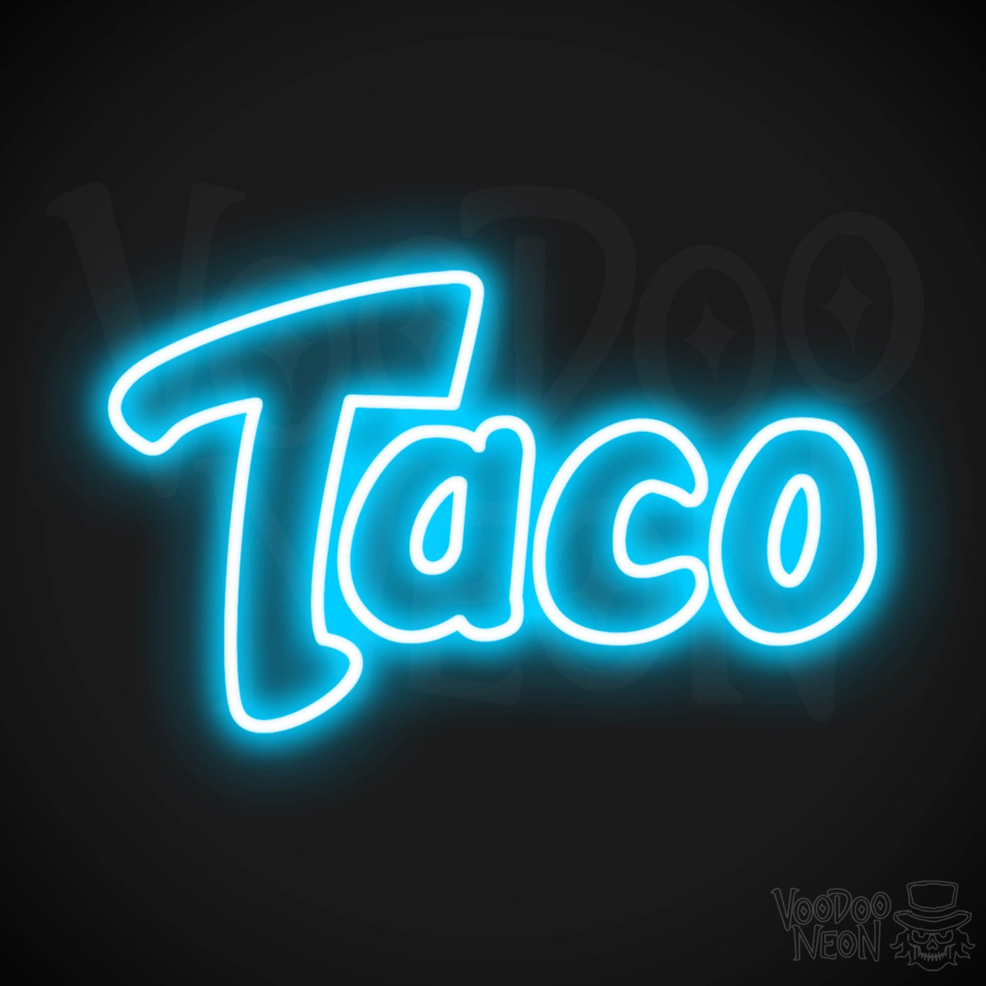 Taco LED Neon - Dark Blue