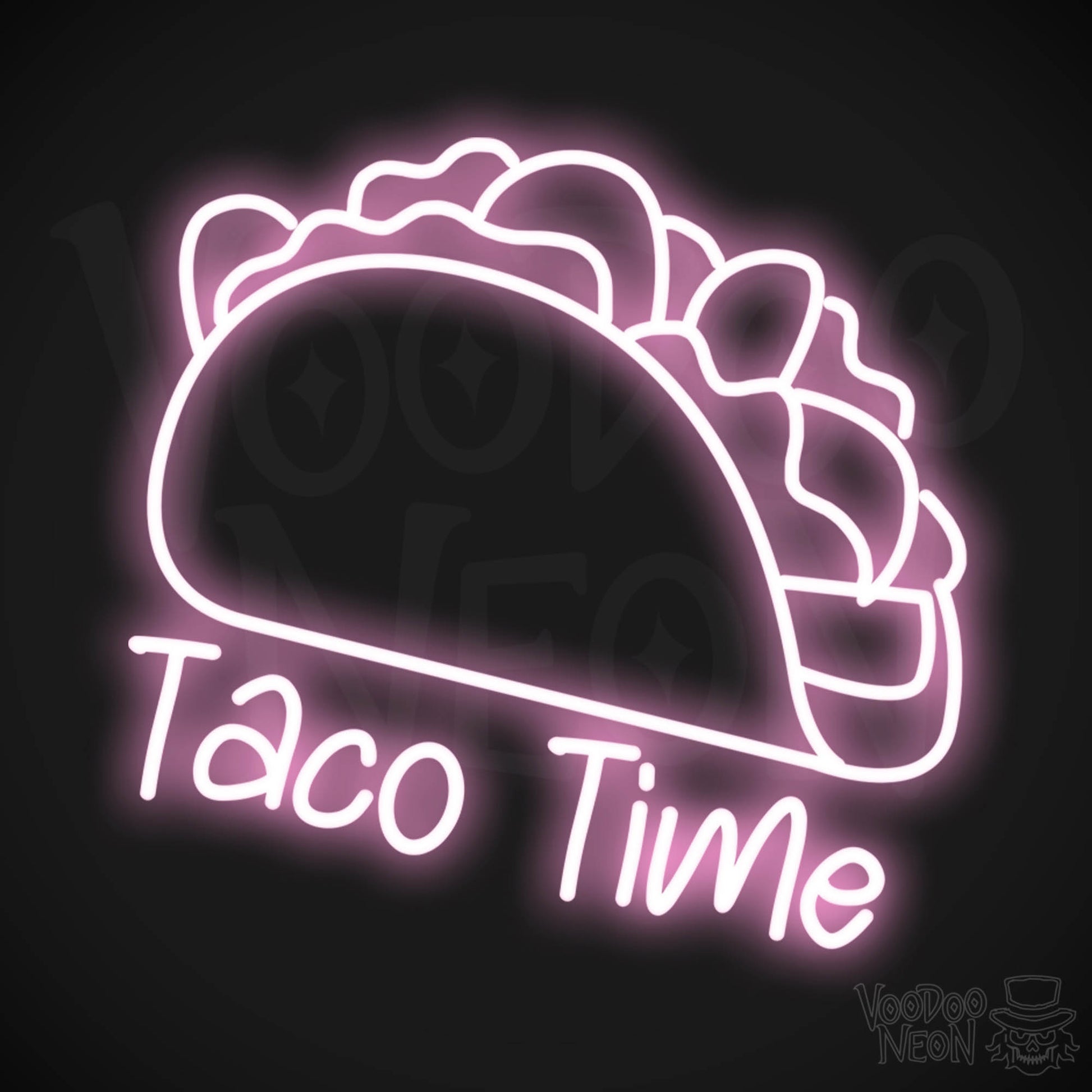 Taco LED Neon - Light Pink