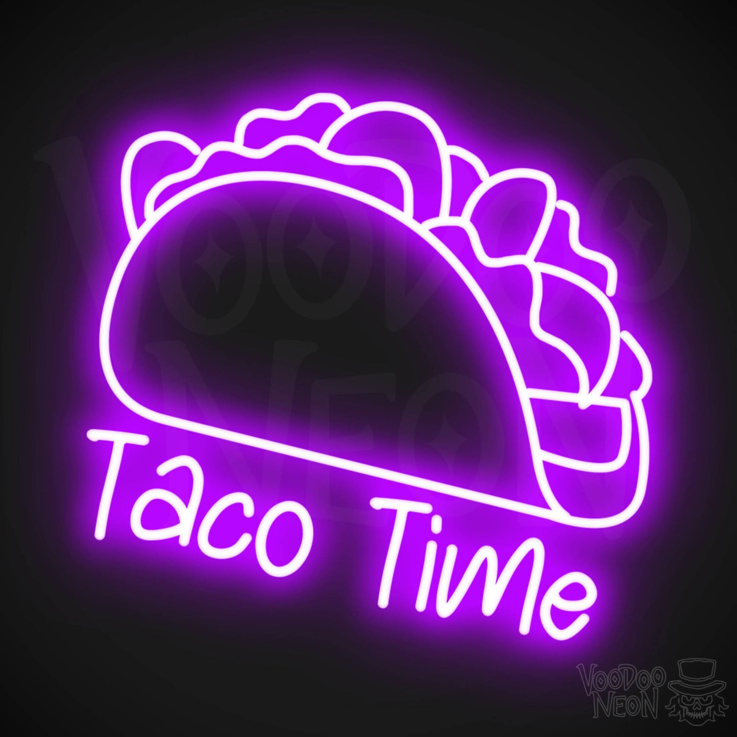 Taco LED Neon - Purple