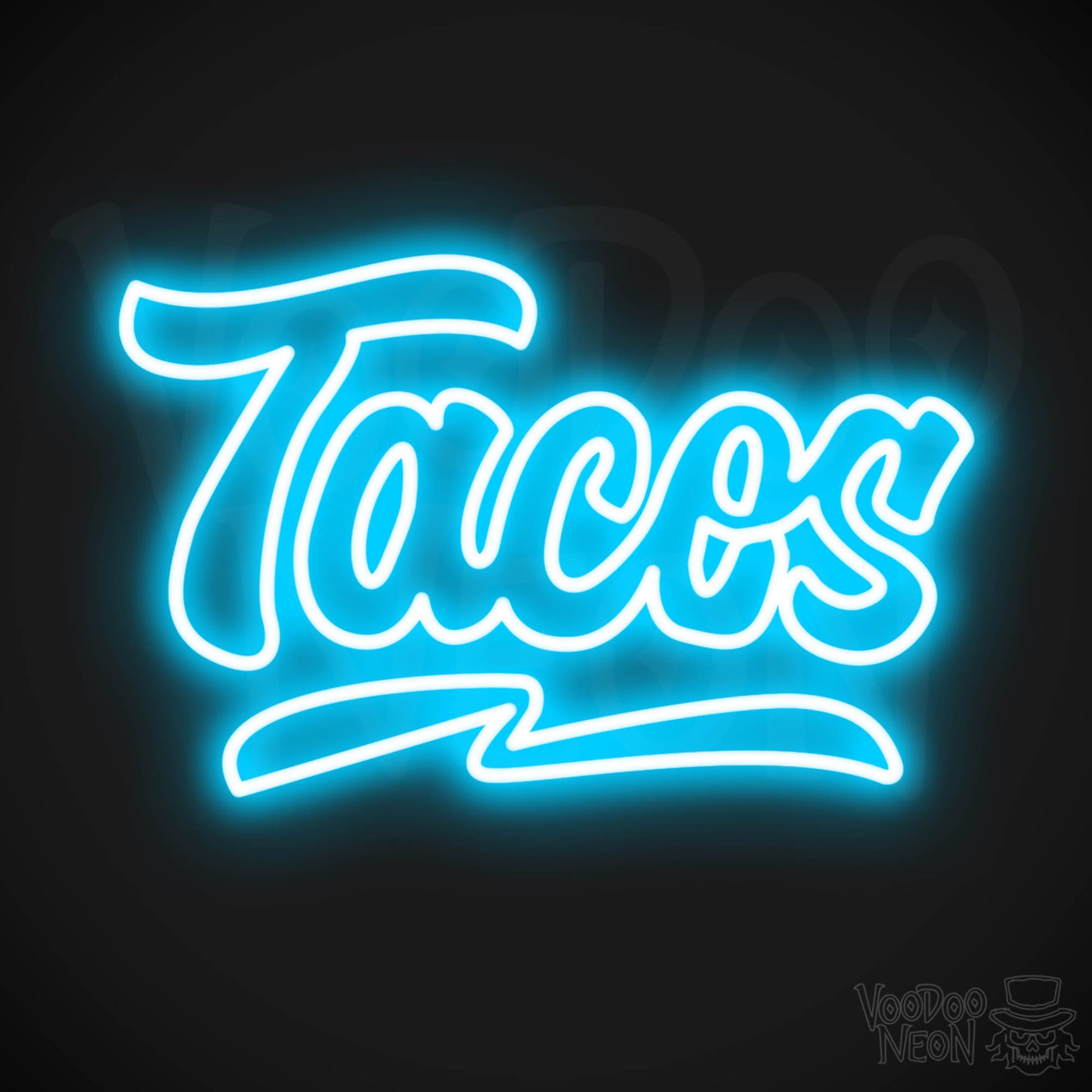 Taco LED Neon - Dark Blue