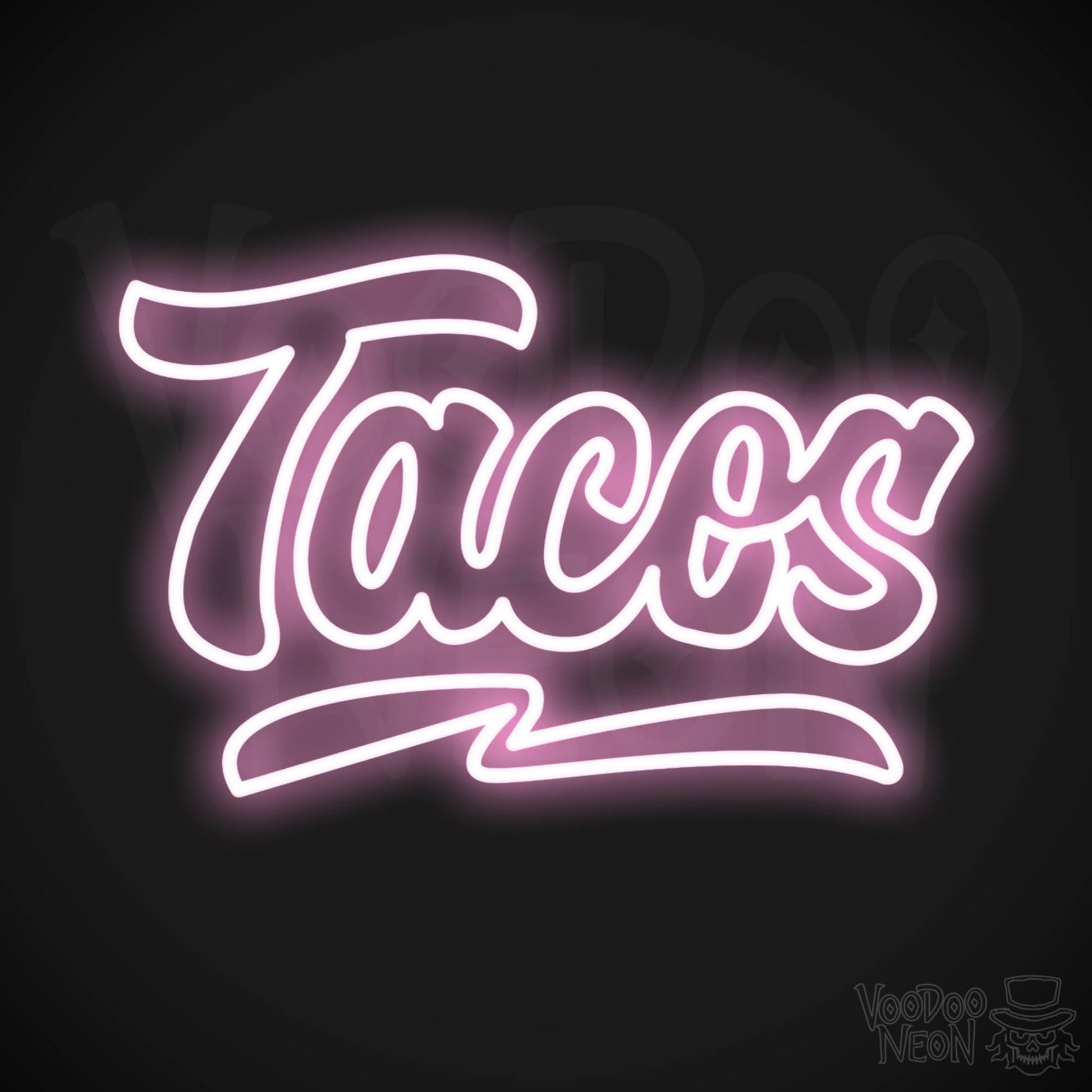 Taco LED Neon - Light Pink