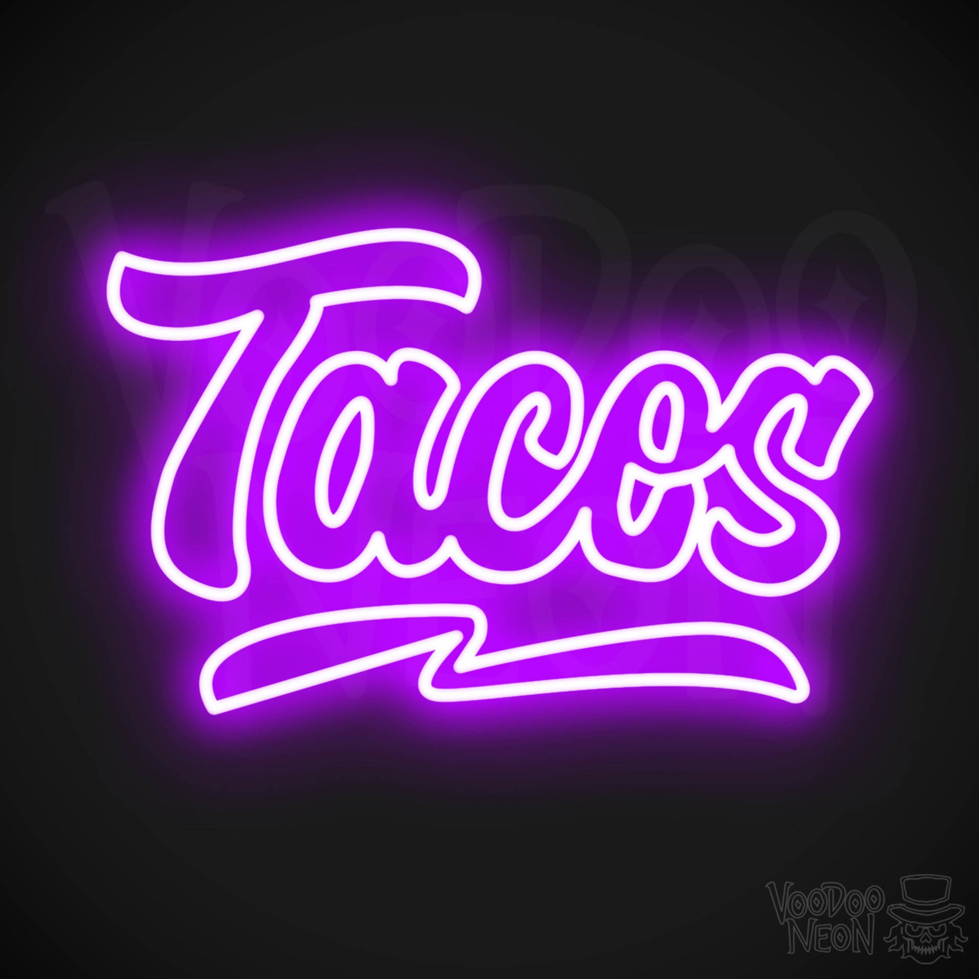 Taco LED Neon - Purple