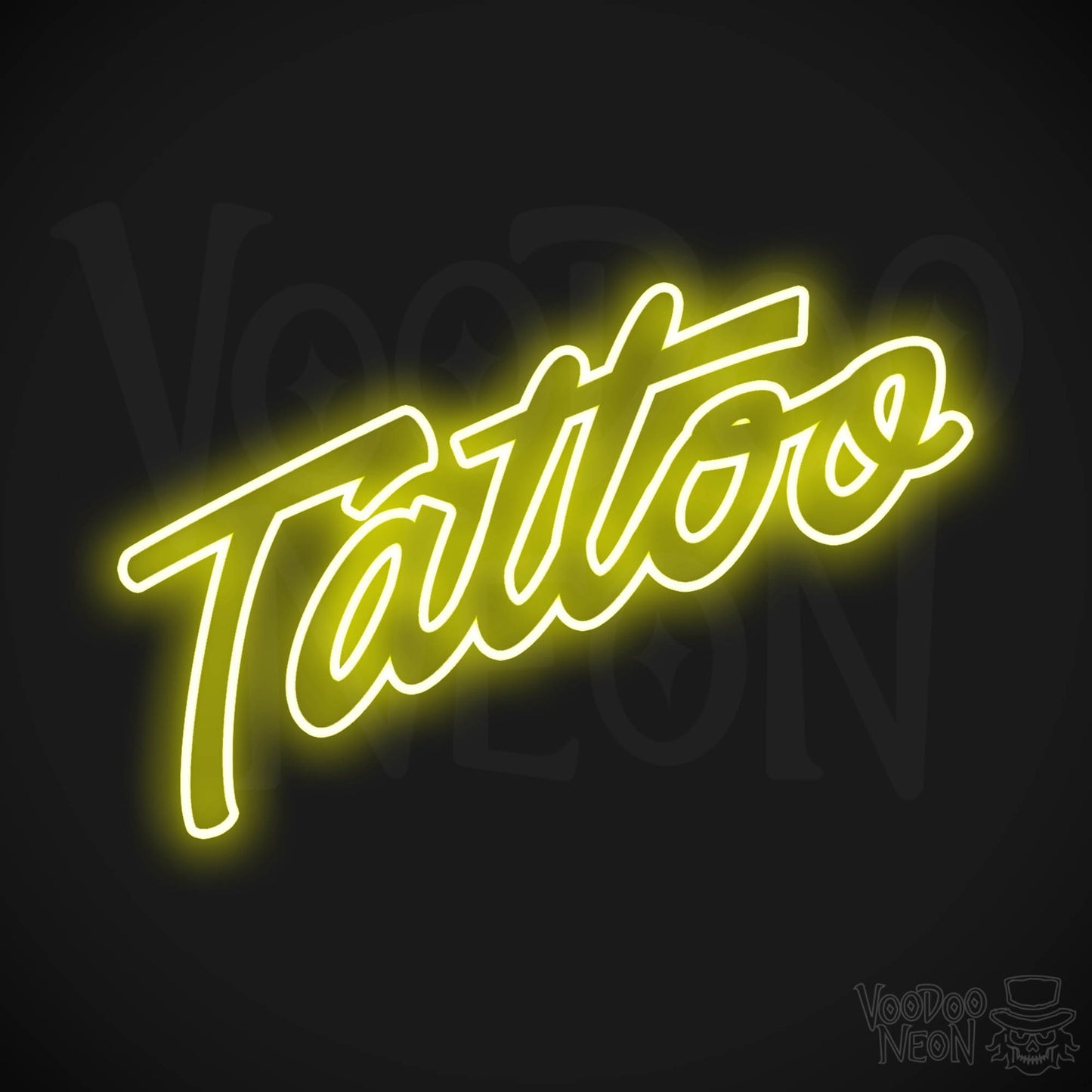 Tattoo LED Neon - Yellow