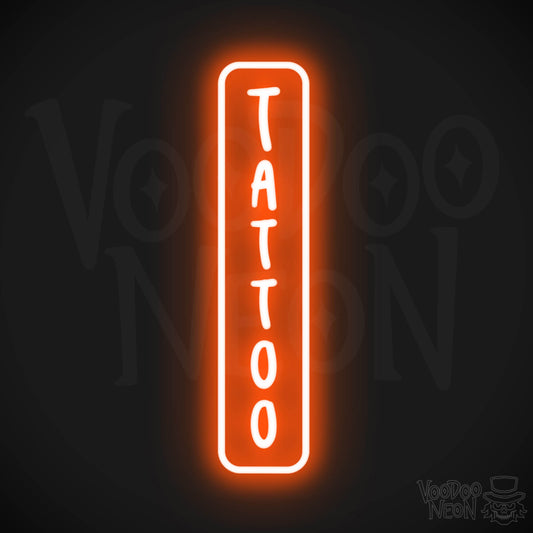Tattoo LED Neon - Orange