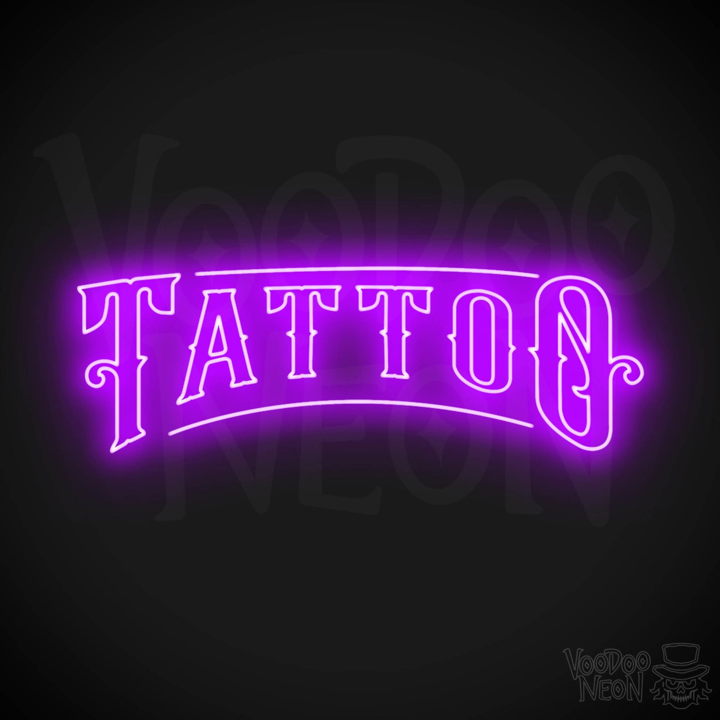 Tattoo Parlor LED Neon - Purple