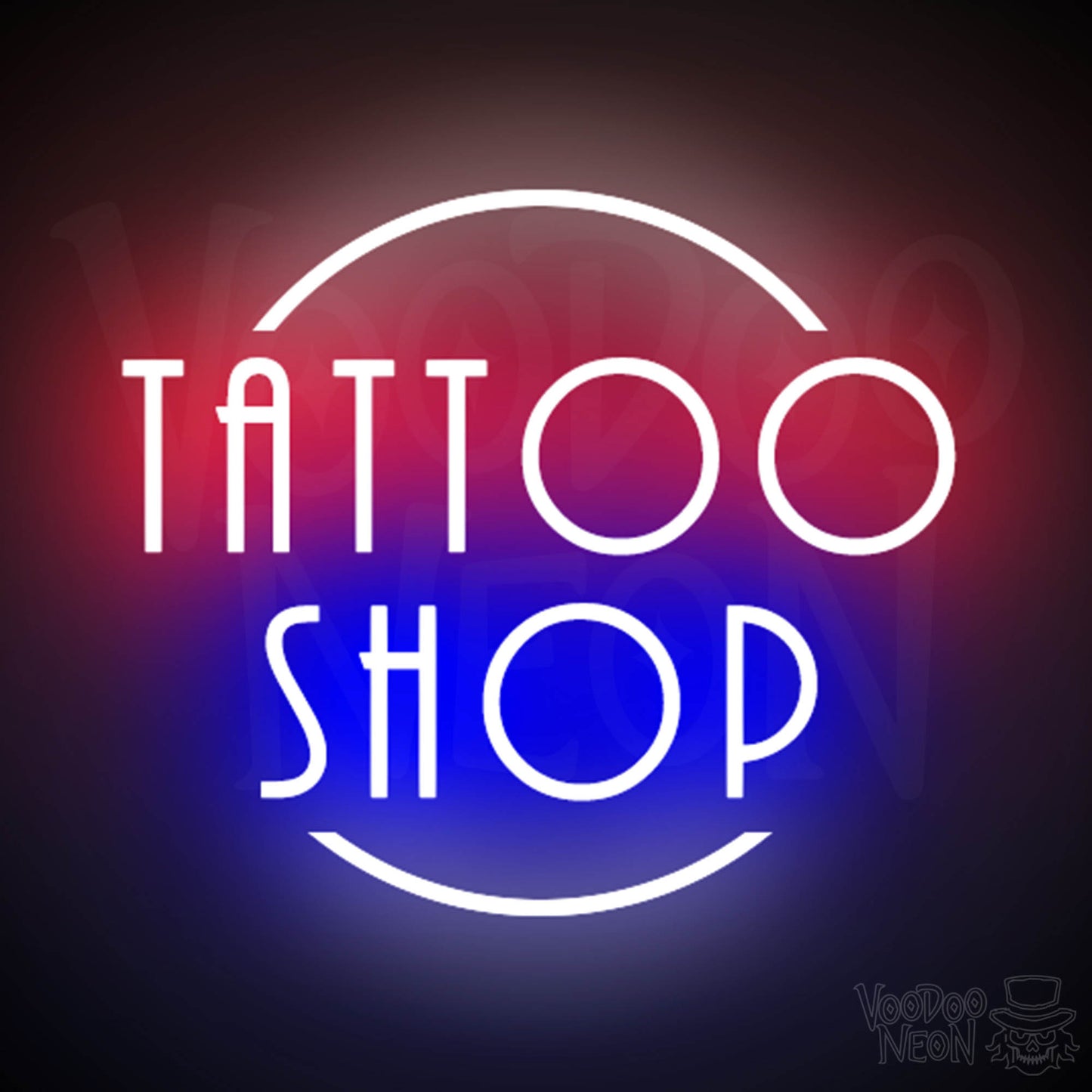 Tattoo Shop Neon Sign - Neon Tattoo Shop Sign - Tattoo Sign - Color Multi-Color