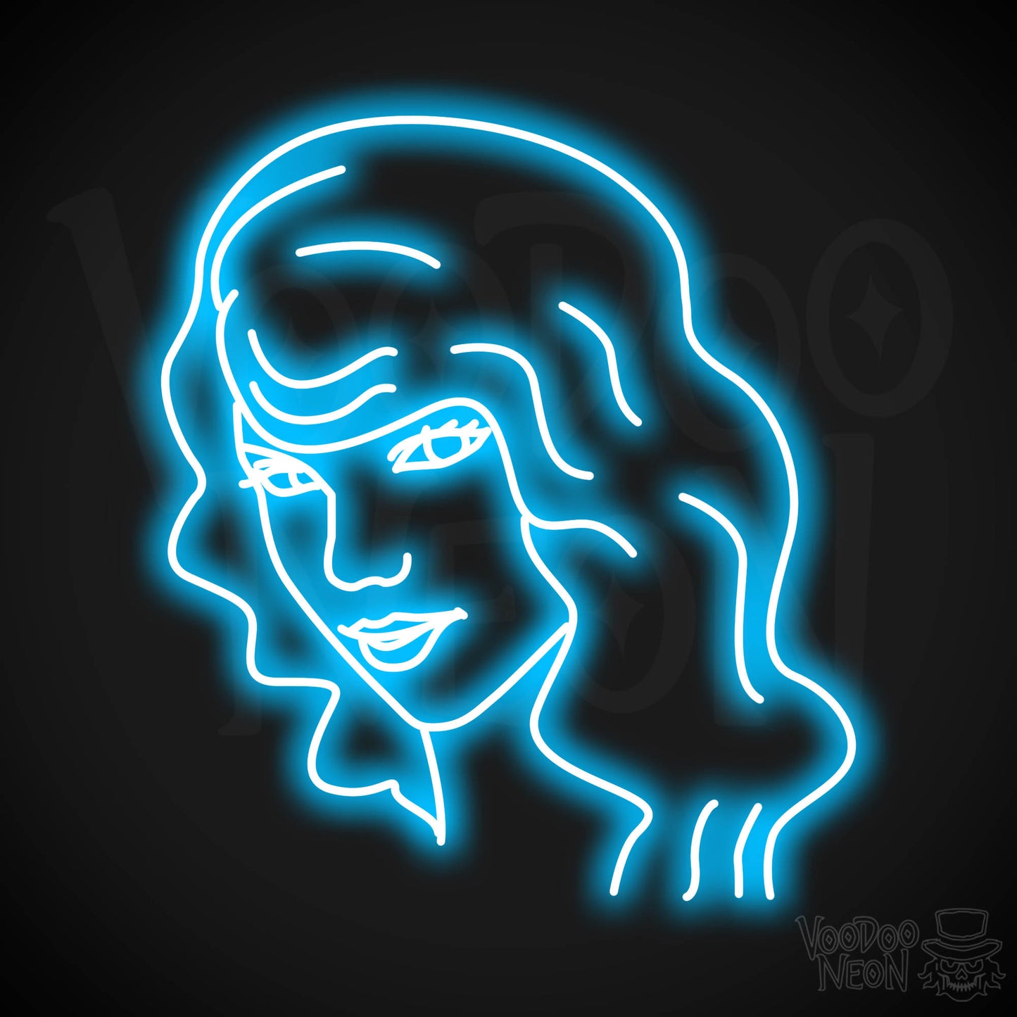 Taylor Swift LED Neon - Dark Blue