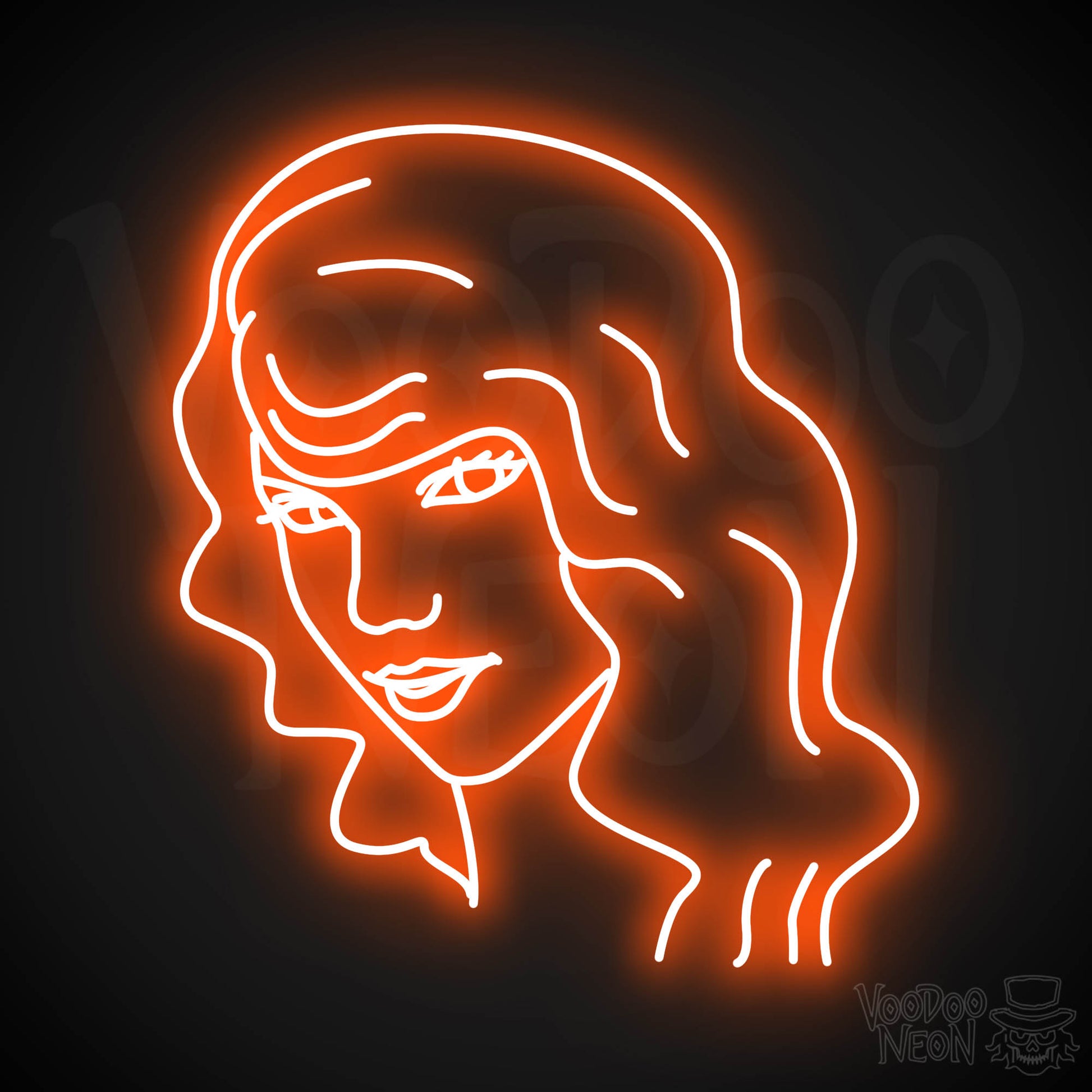 Taylor Swift LED Neon - Orange