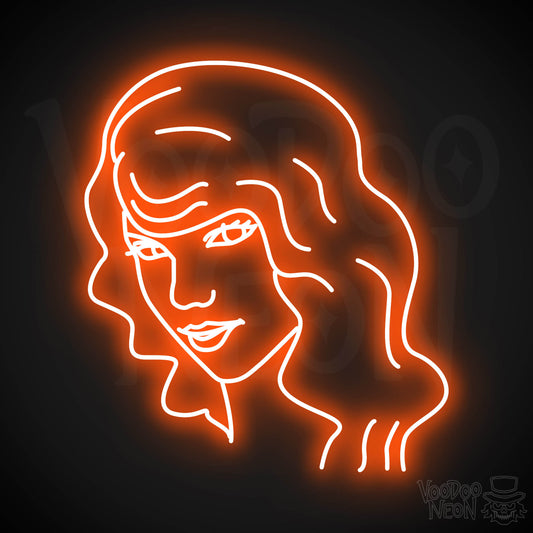 Taylor Swift LED Neon - Orange