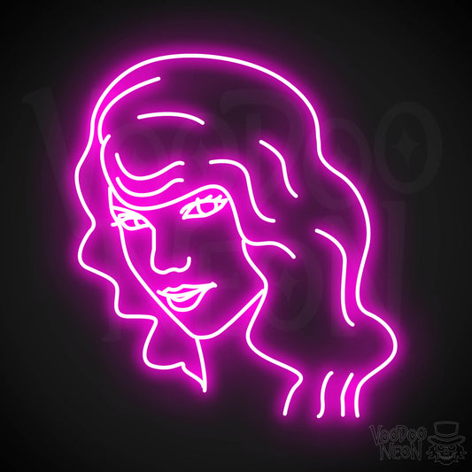 Taylor Swift LED Neon - Pink