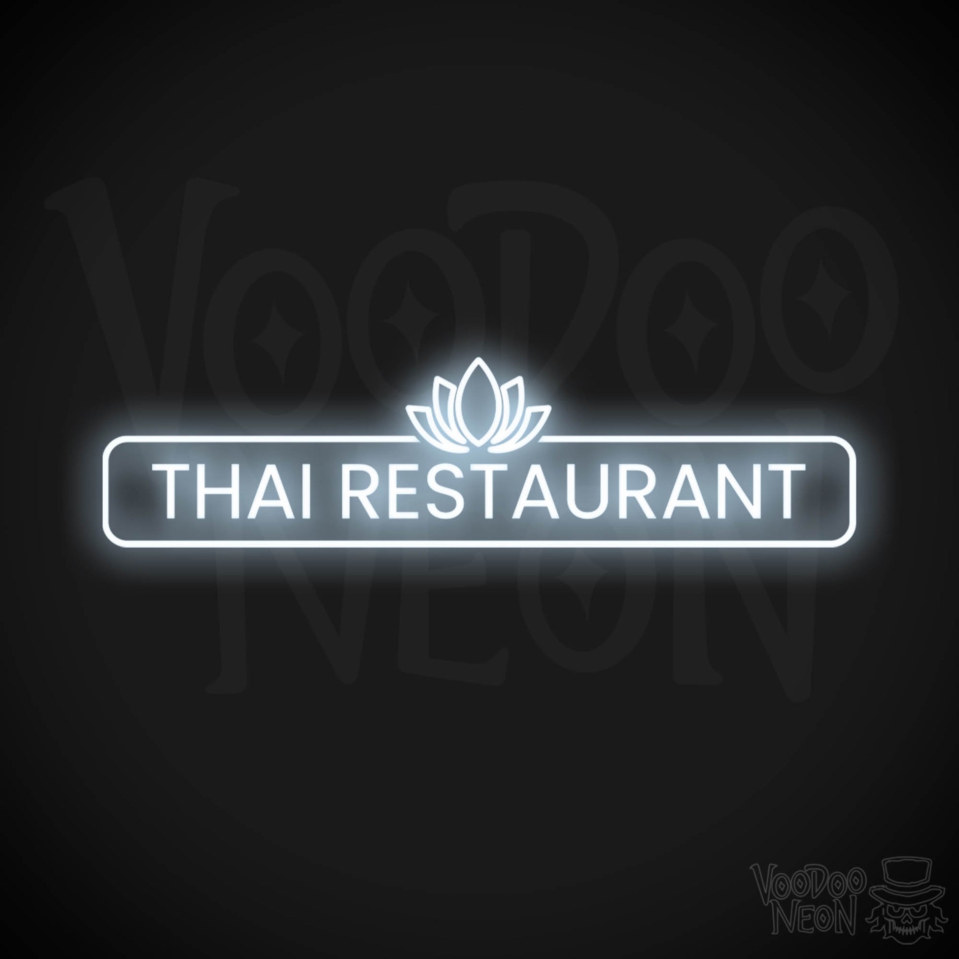 Thai Restaurant LED Neon - Cool White