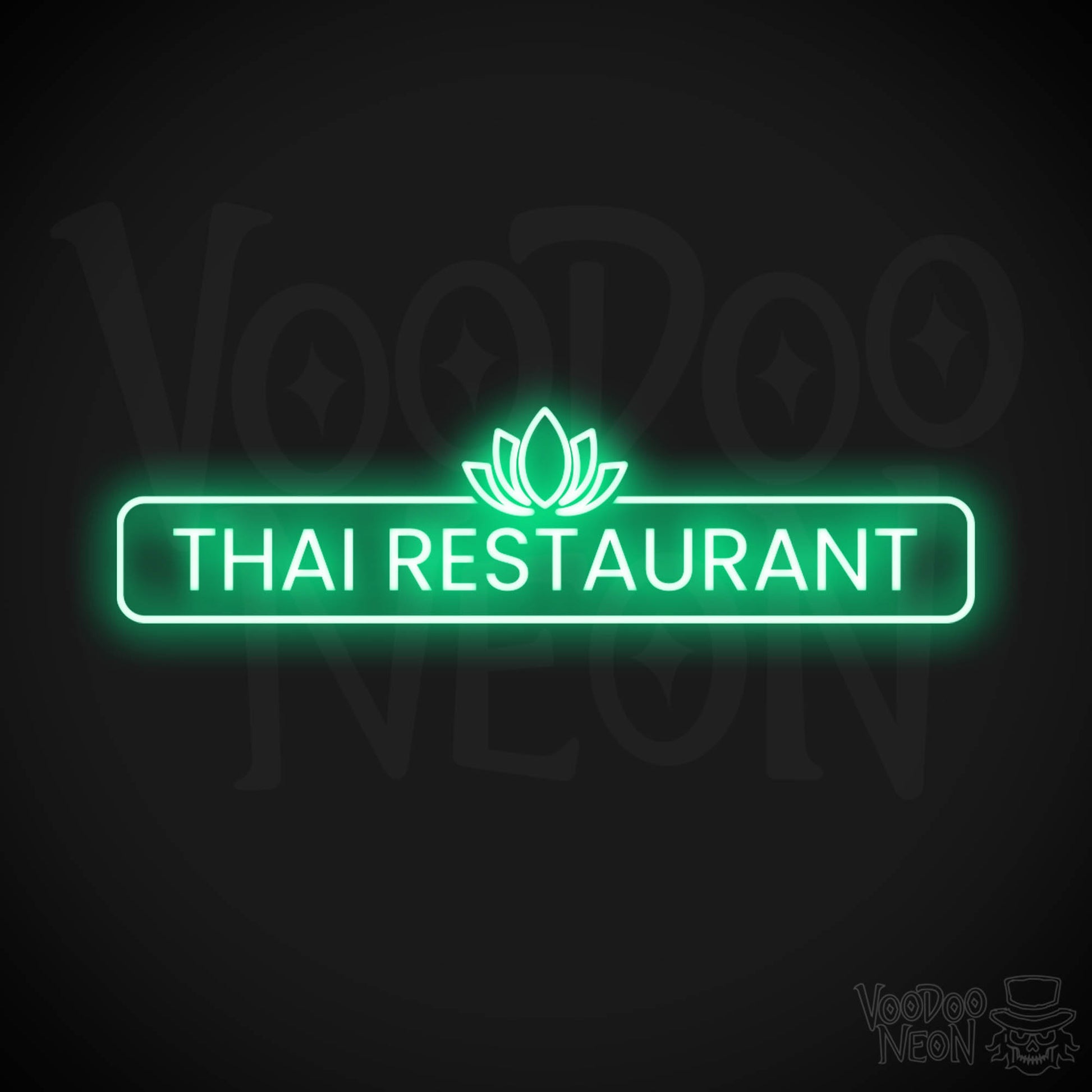 Thai Restaurant LED Neon - Green