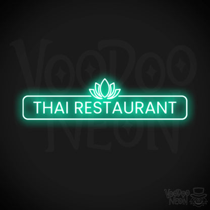 Thai Restaurant LED Neon - Light Green