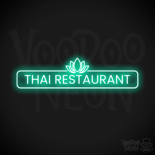 Thai Restaurant LED Neon - Light Green