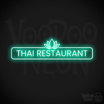 Thai Restaurant LED Neon - Light Green