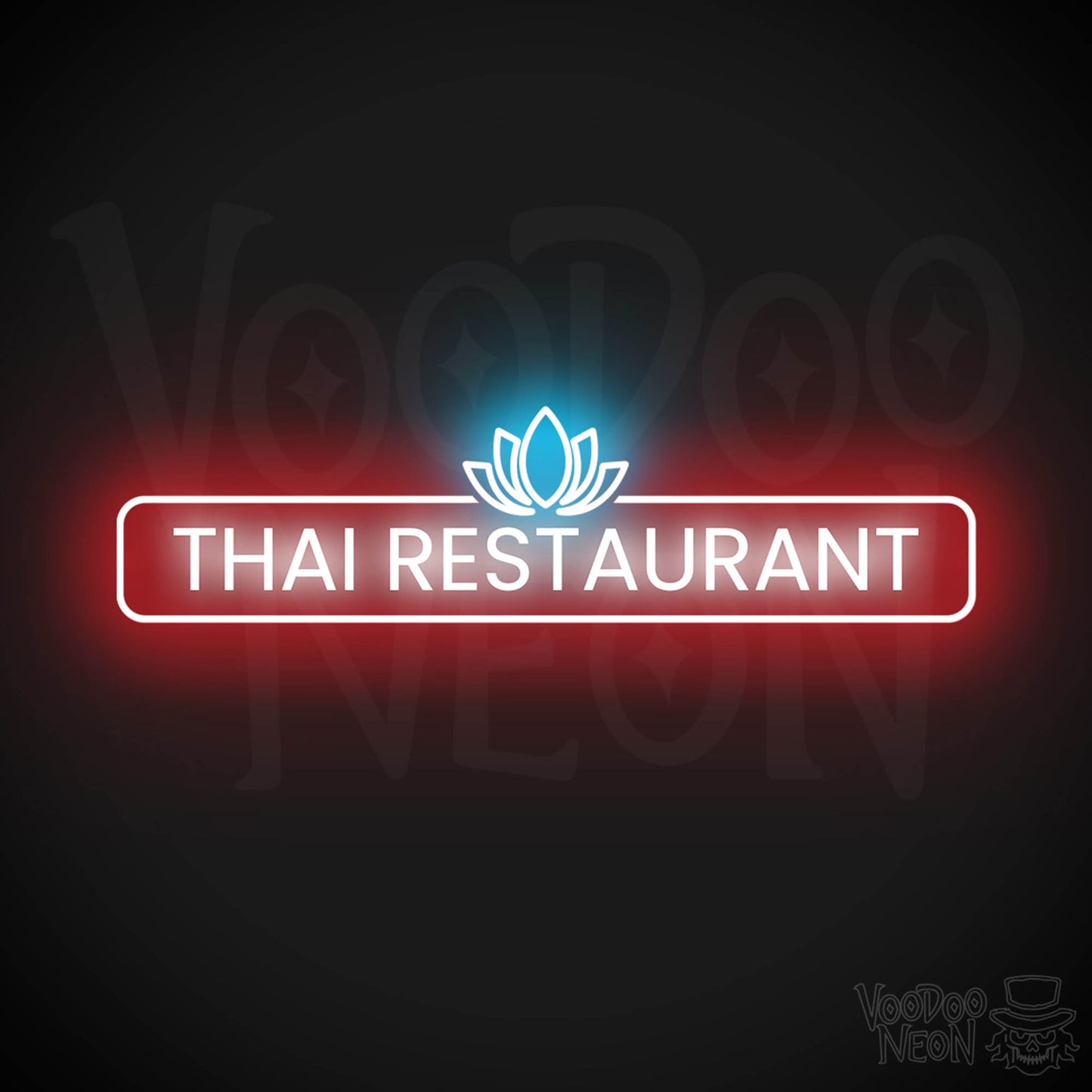 Thai Restaurant LED Neon - Multi-Color