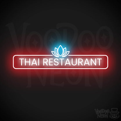 Thai Restaurant LED Neon - Multi-Color