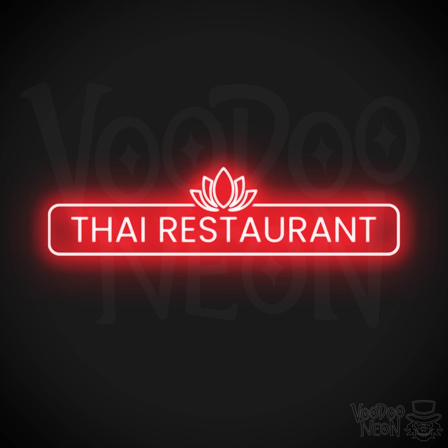 Thai Restaurant LED Neon - Red