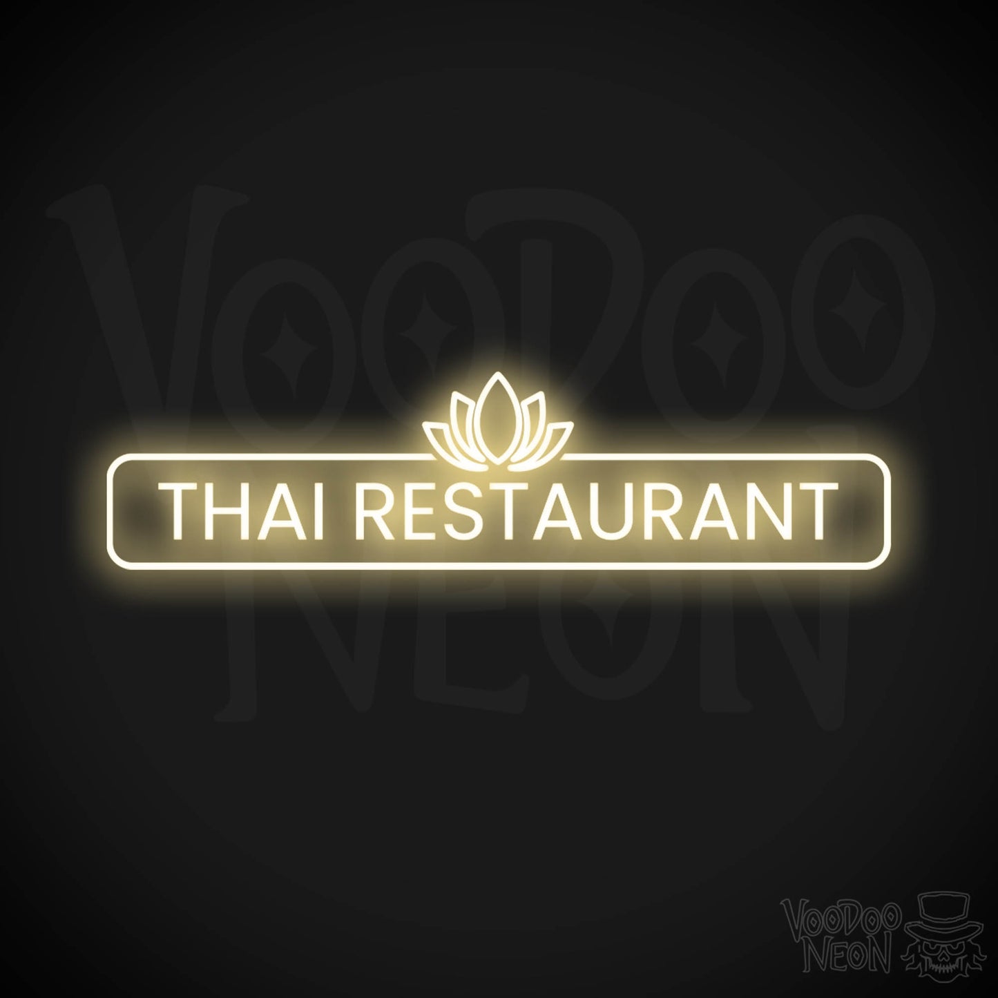 Thai Restaurant LED Neon - Warm White