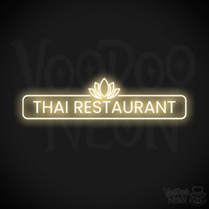 Thai Restaurant LED Neon - Warm White