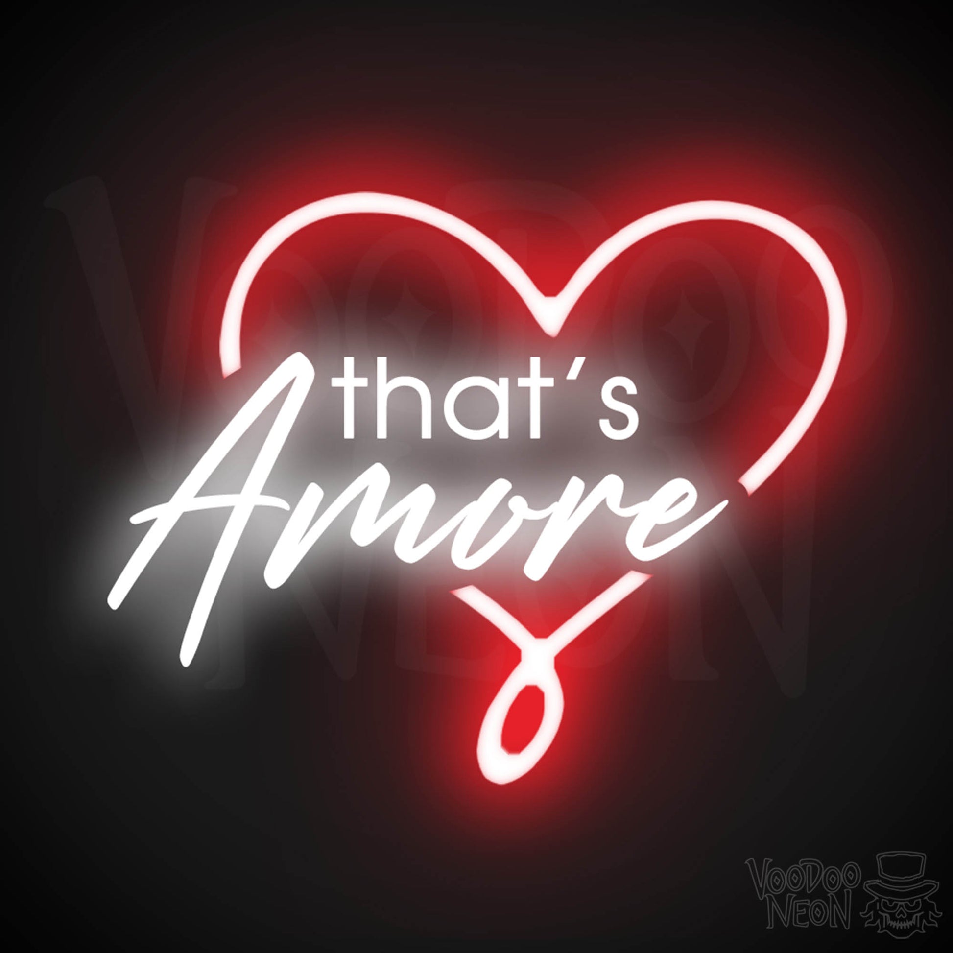That's Amore Neon Sign - Neon That's Amore Sign - Color Multi-Color