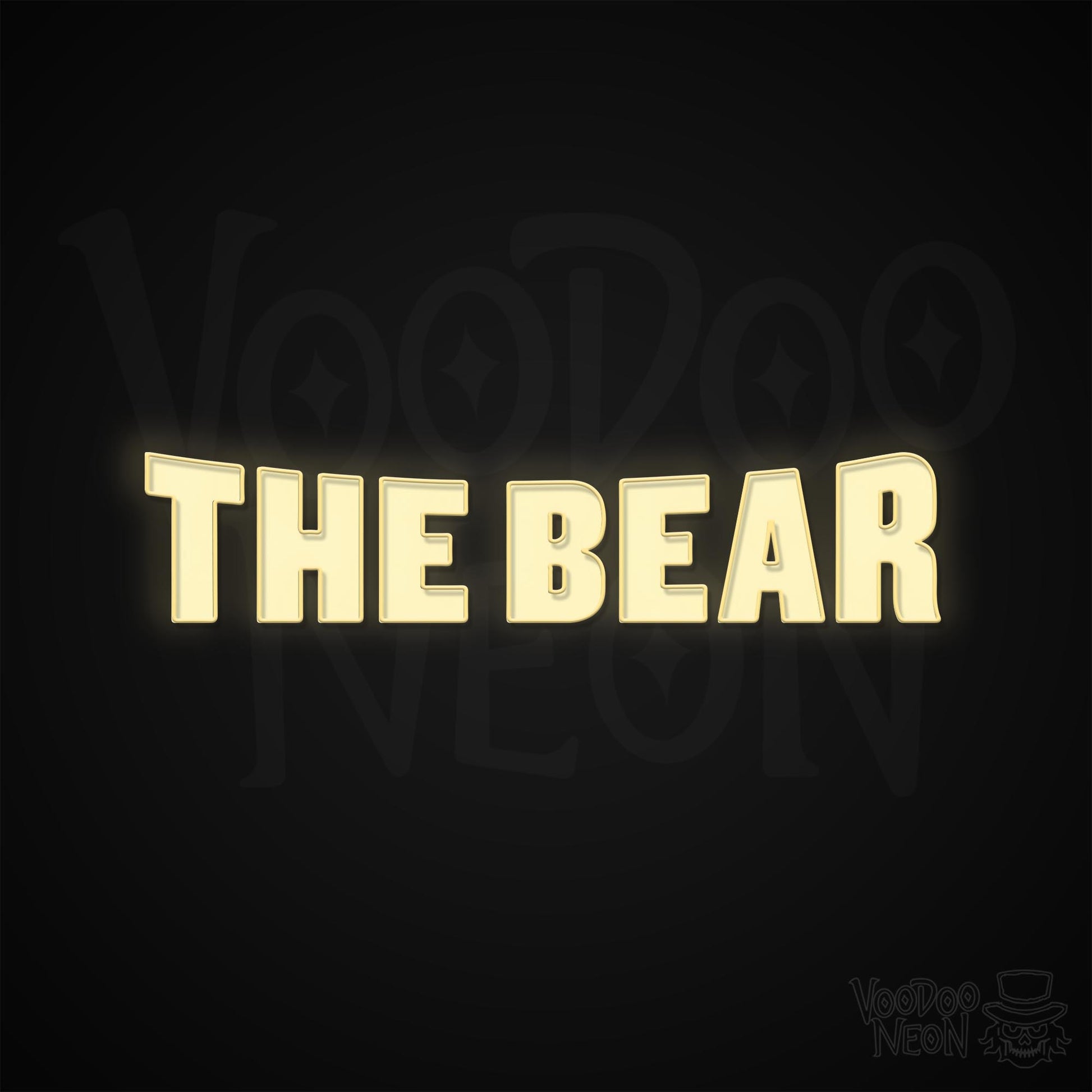 The Bear Neon Sign - Multi-Color - Blackwall