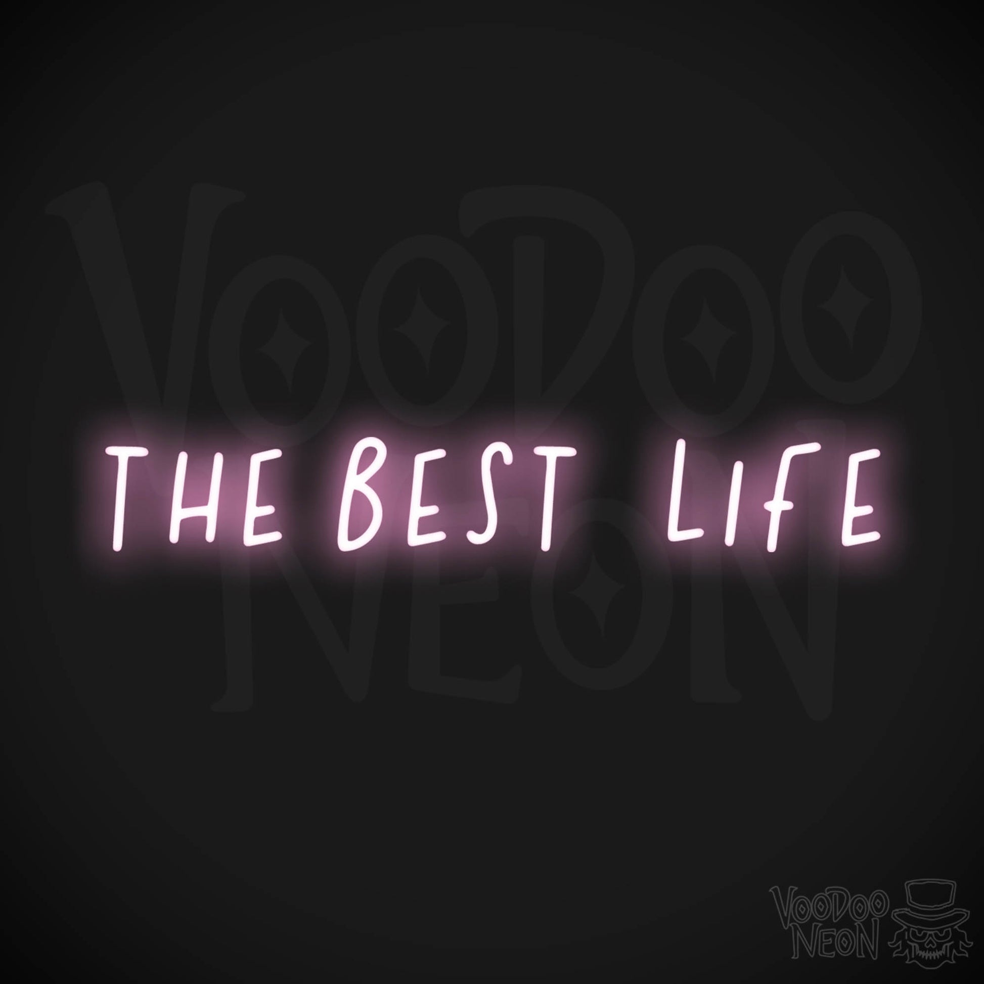 The Best Life LED Neon - Light Pink