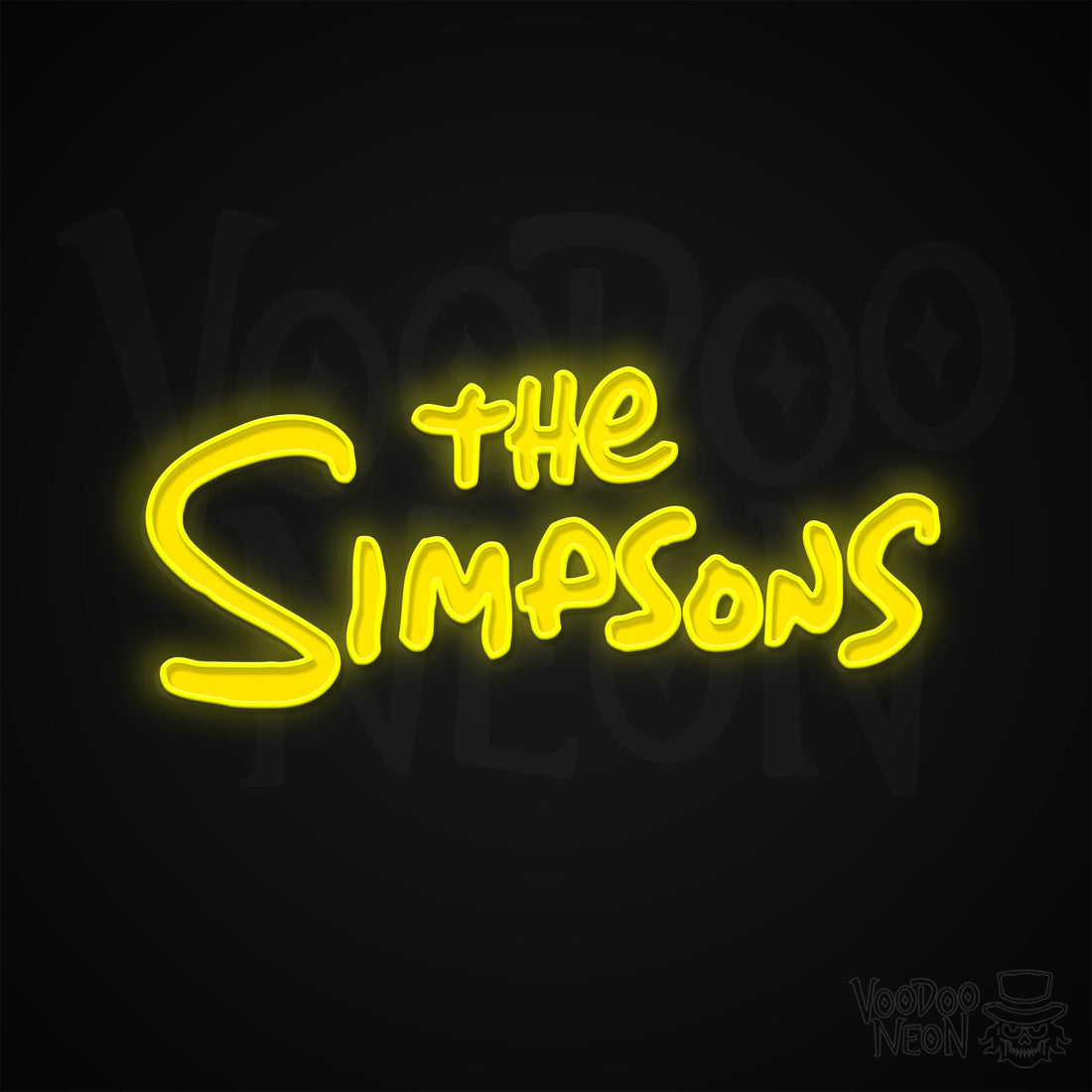 The Simpsons Neon Sign - Free Shipping - Voodoo Neon