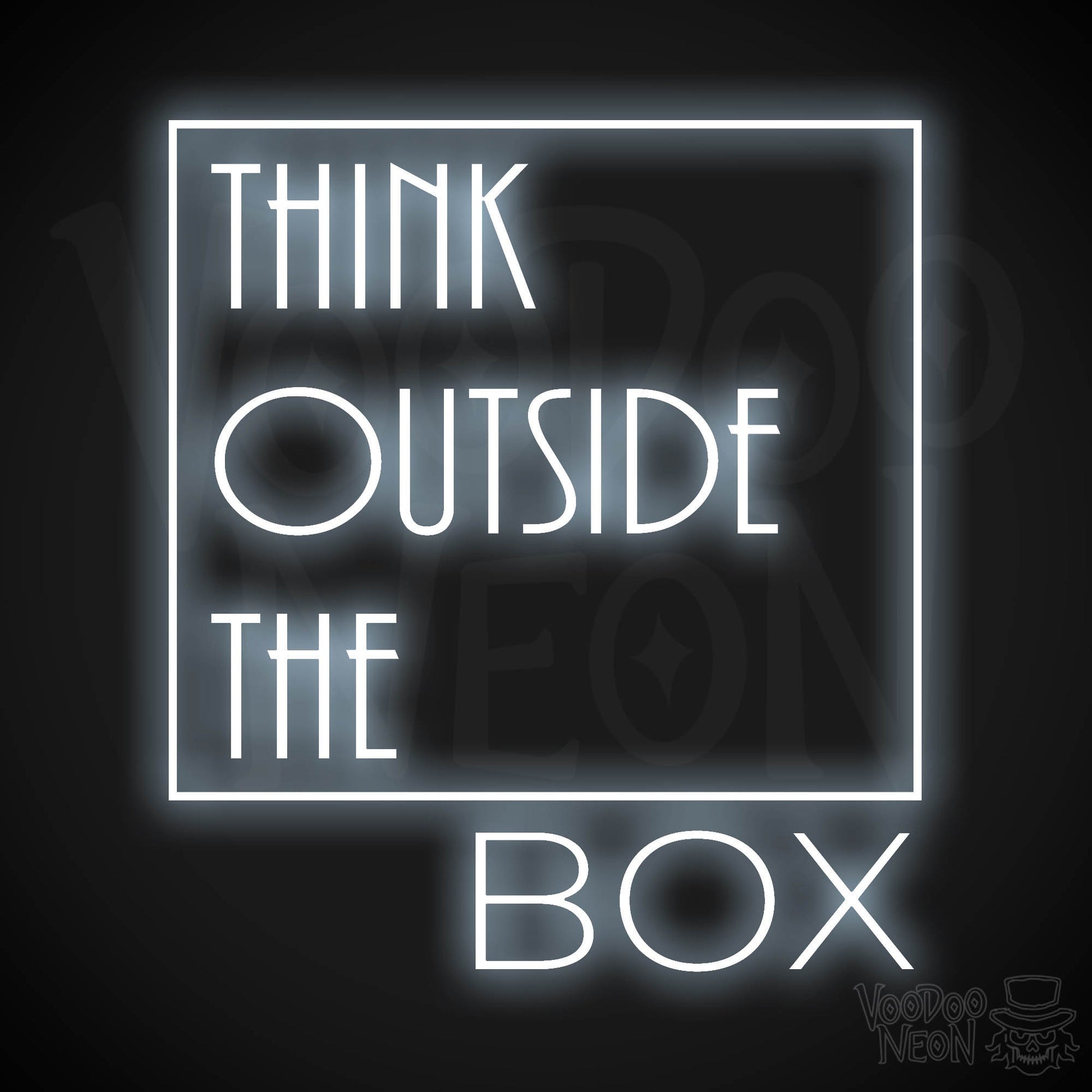 Think Outside The Box LED Neon - Cool White