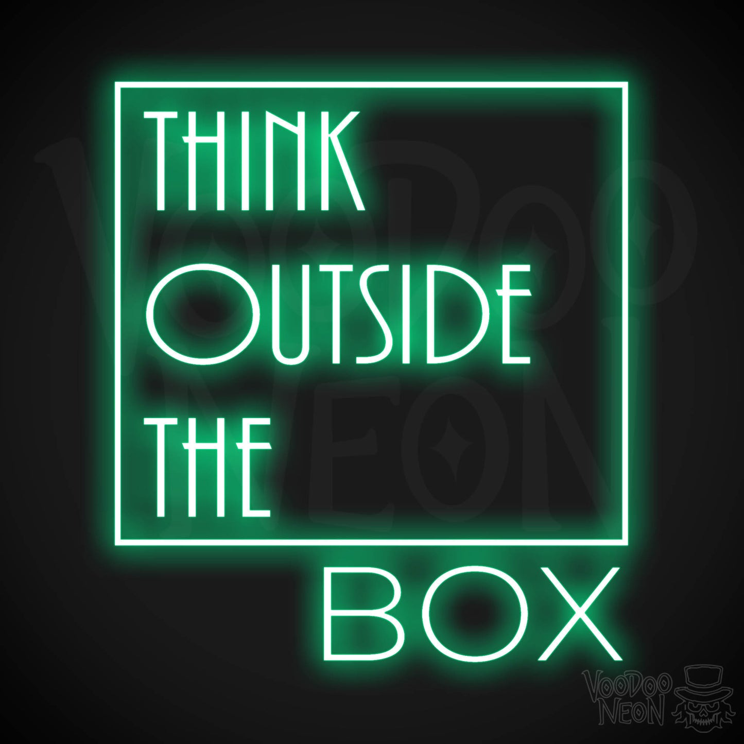 Think Outside The Box LED Neon - Green