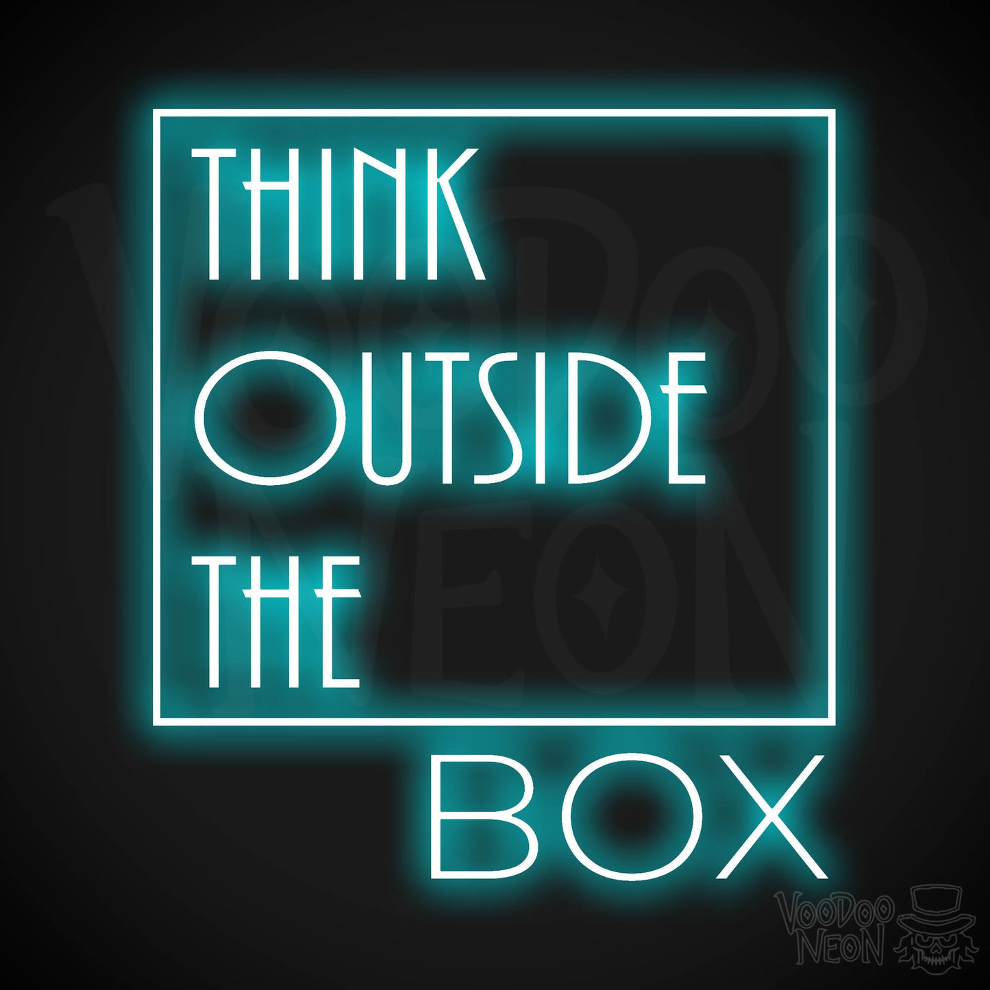 Think Outside The Box LED Neon - Ice Blue