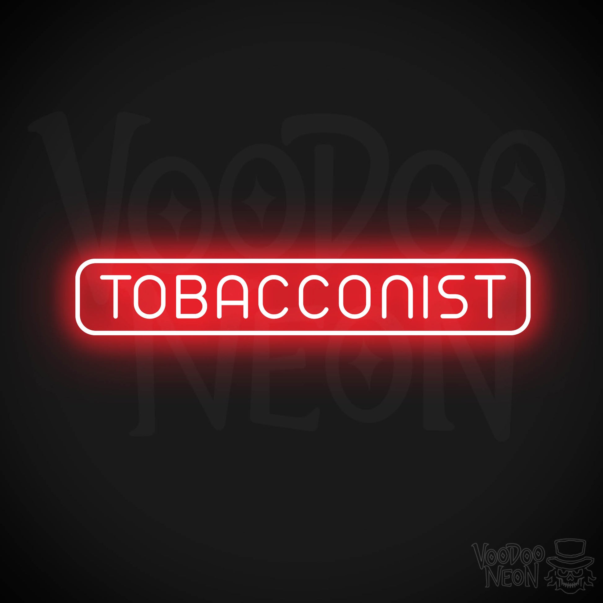 Tobacconist Neon Sign - Red