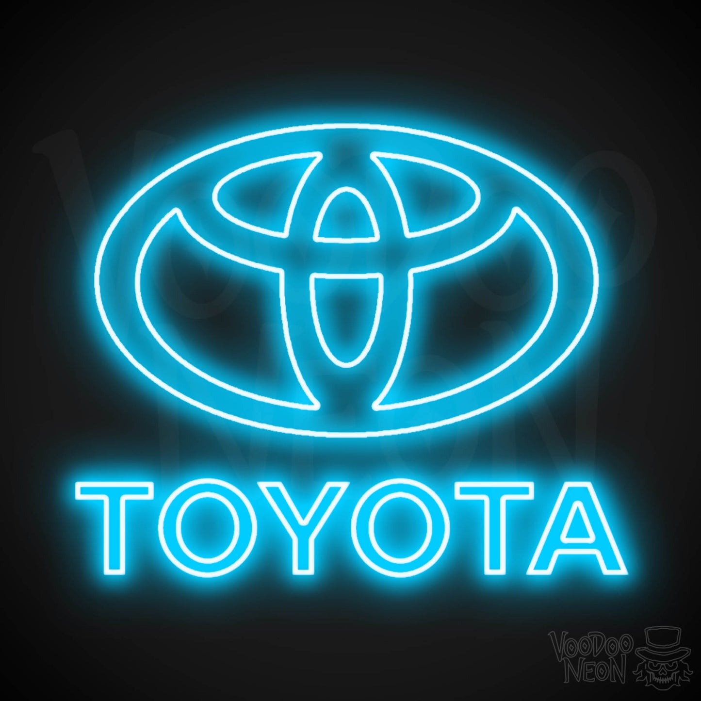 Toyota LED Neon - Dark Blue