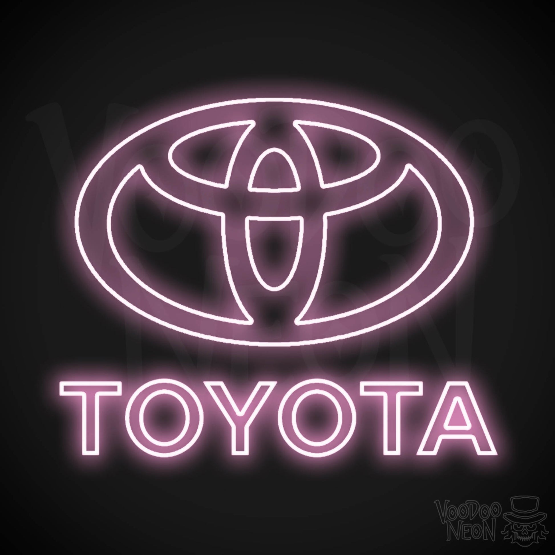 Toyota LED Neon - Light Pink