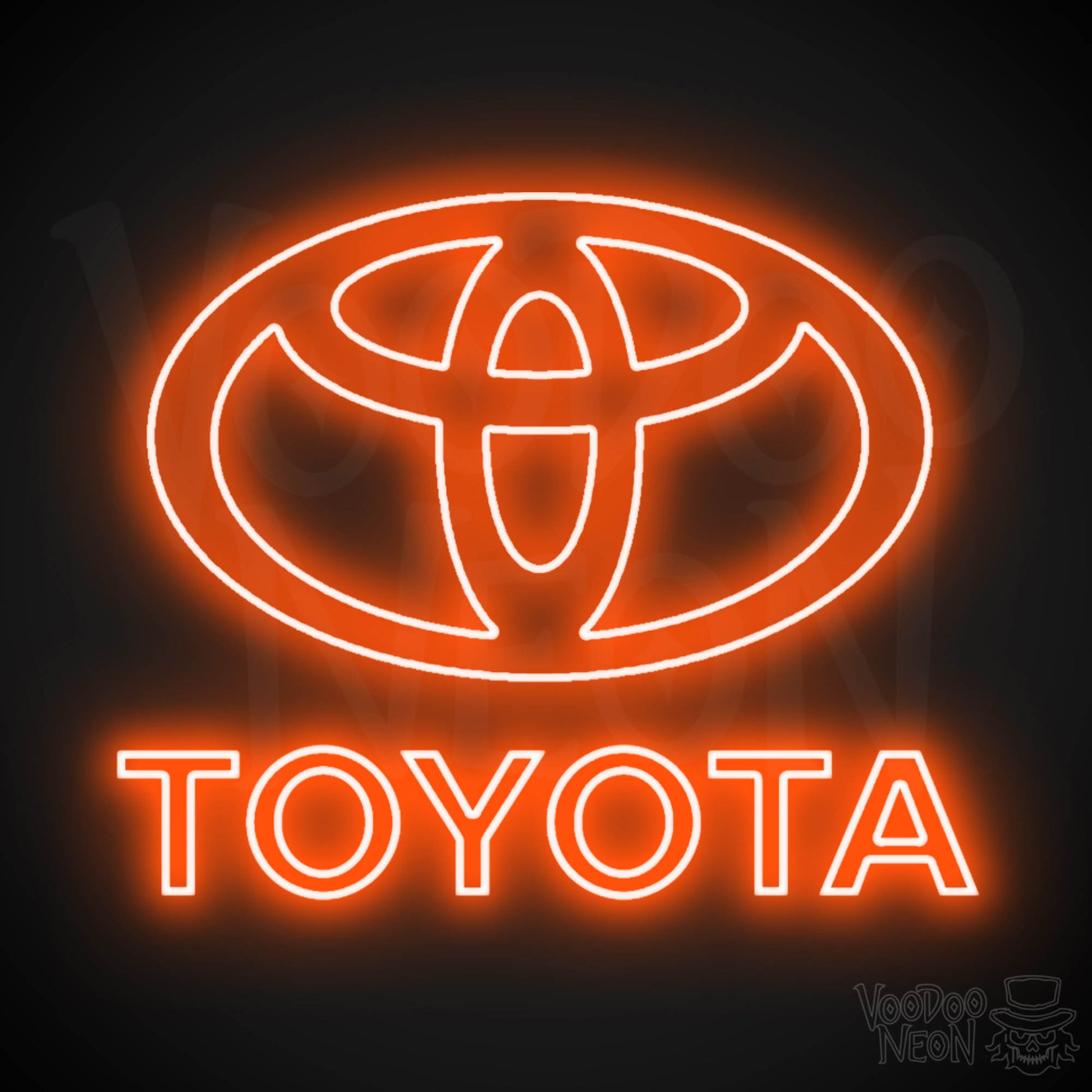 Toyota LED Neon - Orange