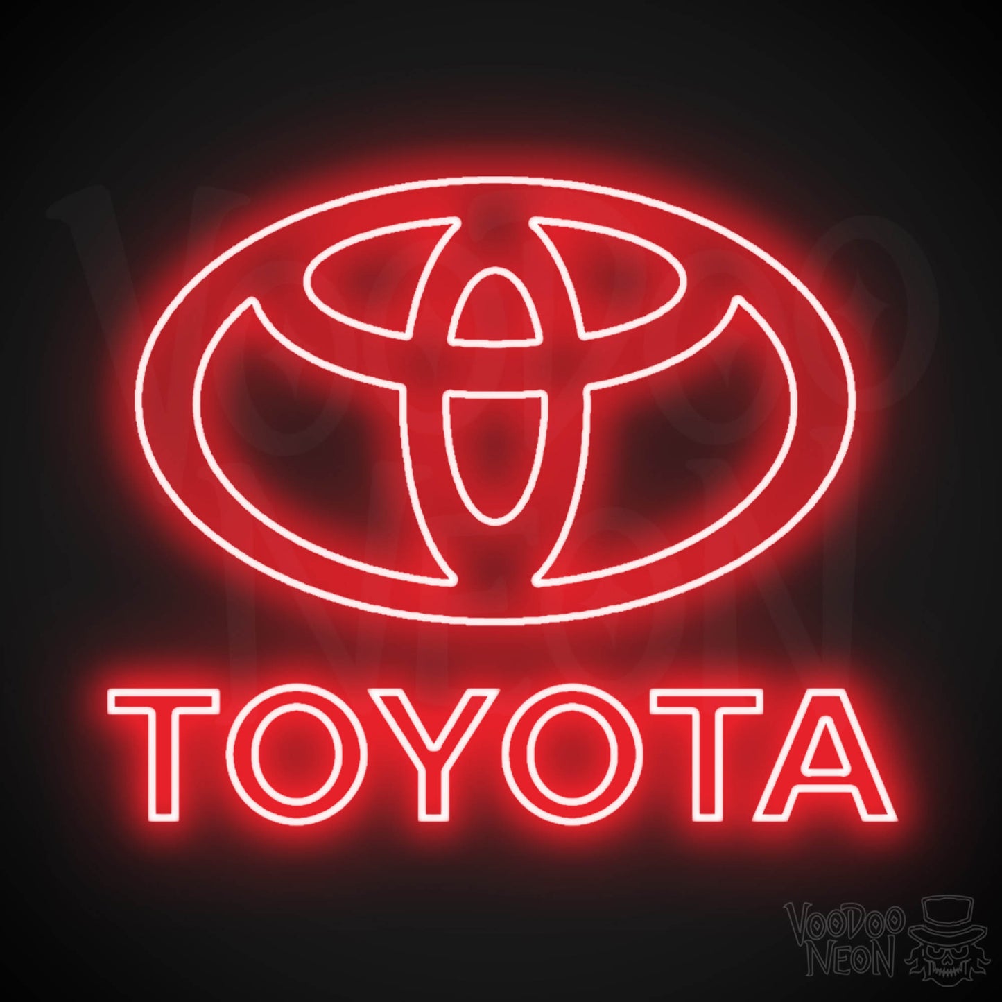 Toyota LED Neon - Red