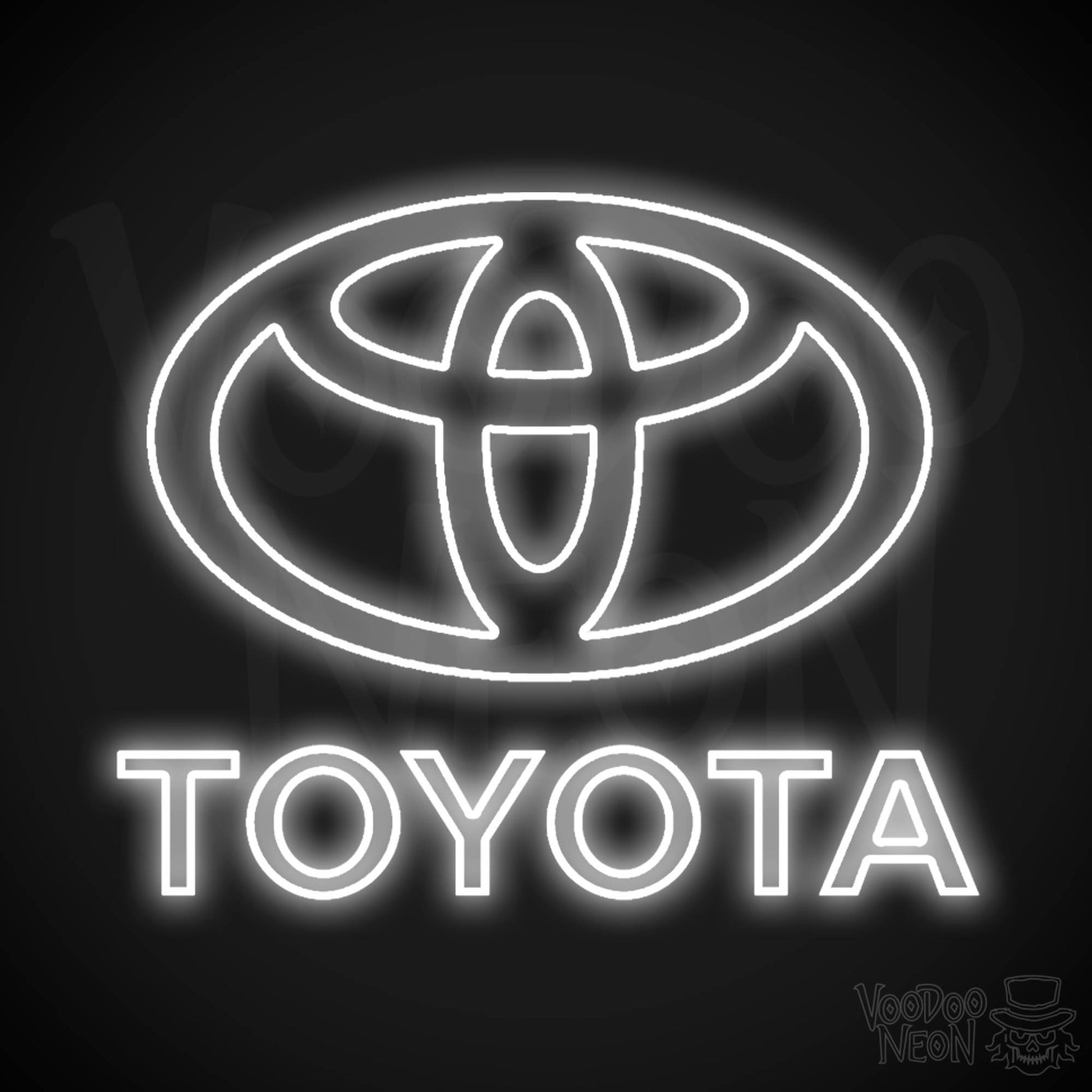Toyota LED Neon - White
