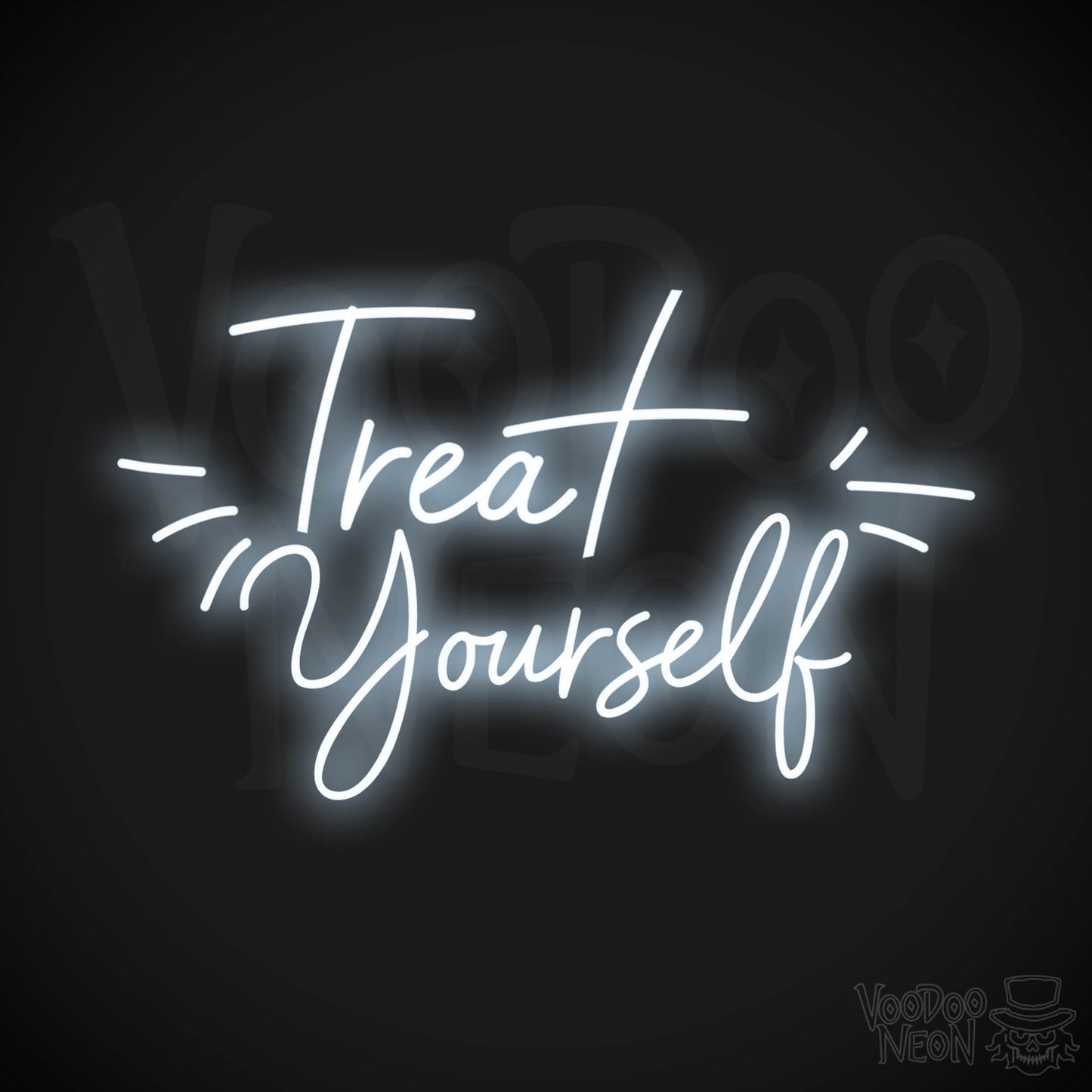 Treat Yourself LED Neon - Cool White
