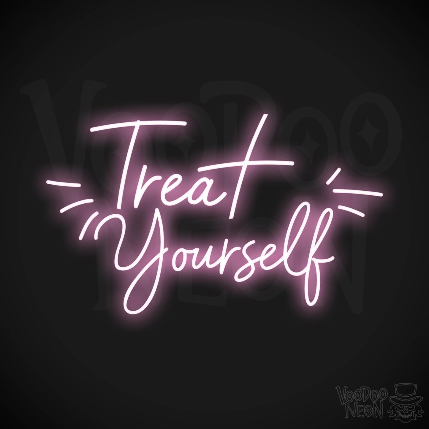 Treat Yourself LED Neon - Light Pink
