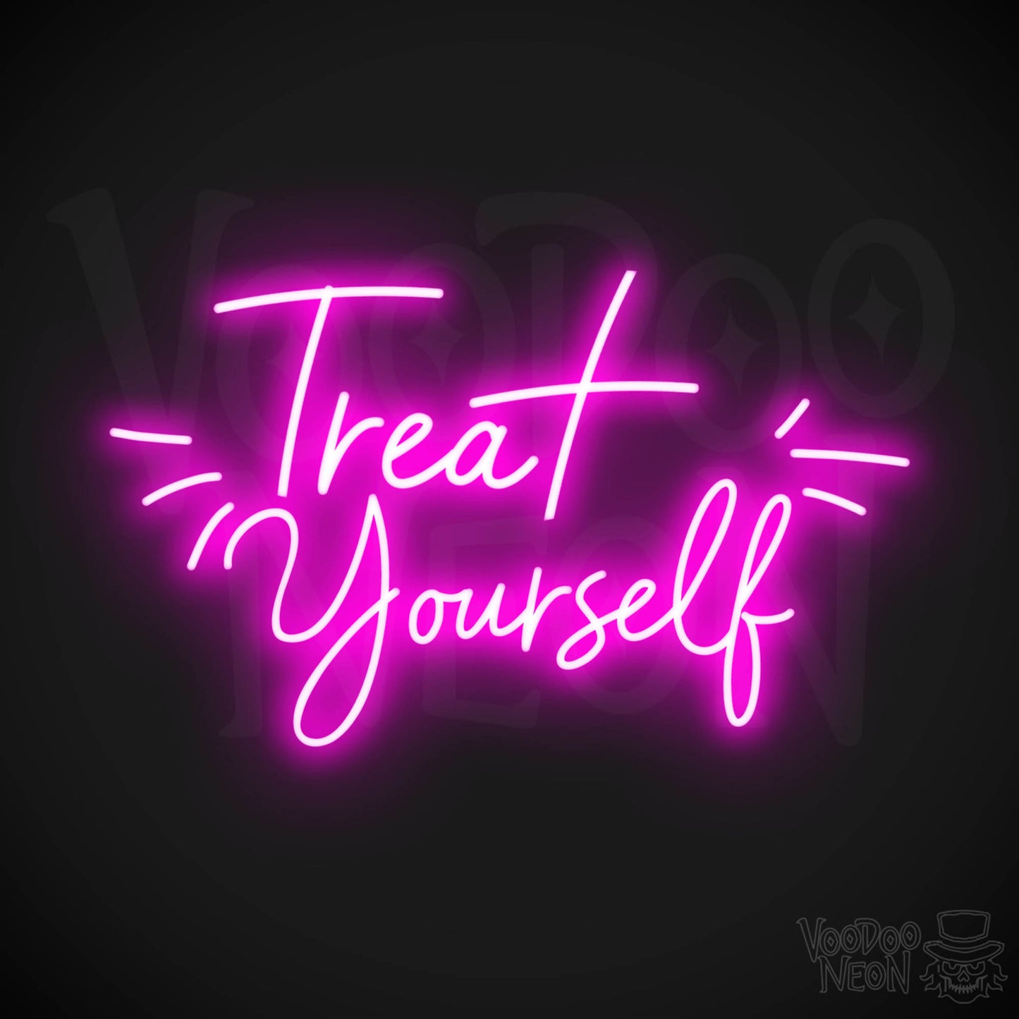 Treat Yourself LED Neon - Pink